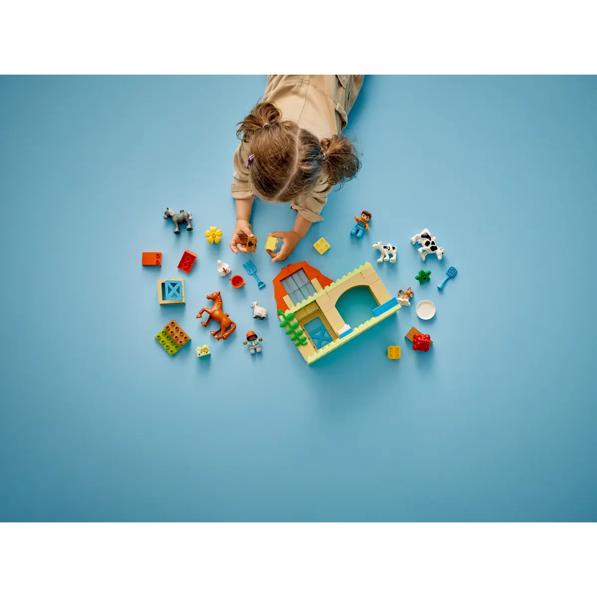 Конструктор LEGO DUPLO Уход за животными на ферме 74 дет. - фото 11