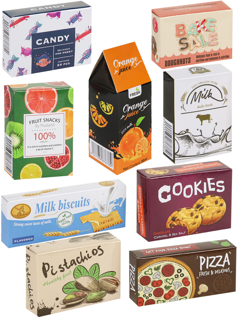 Игровой набор Рыжий кот касса, прилавок, продукты, тележки и корзинки - фото 9