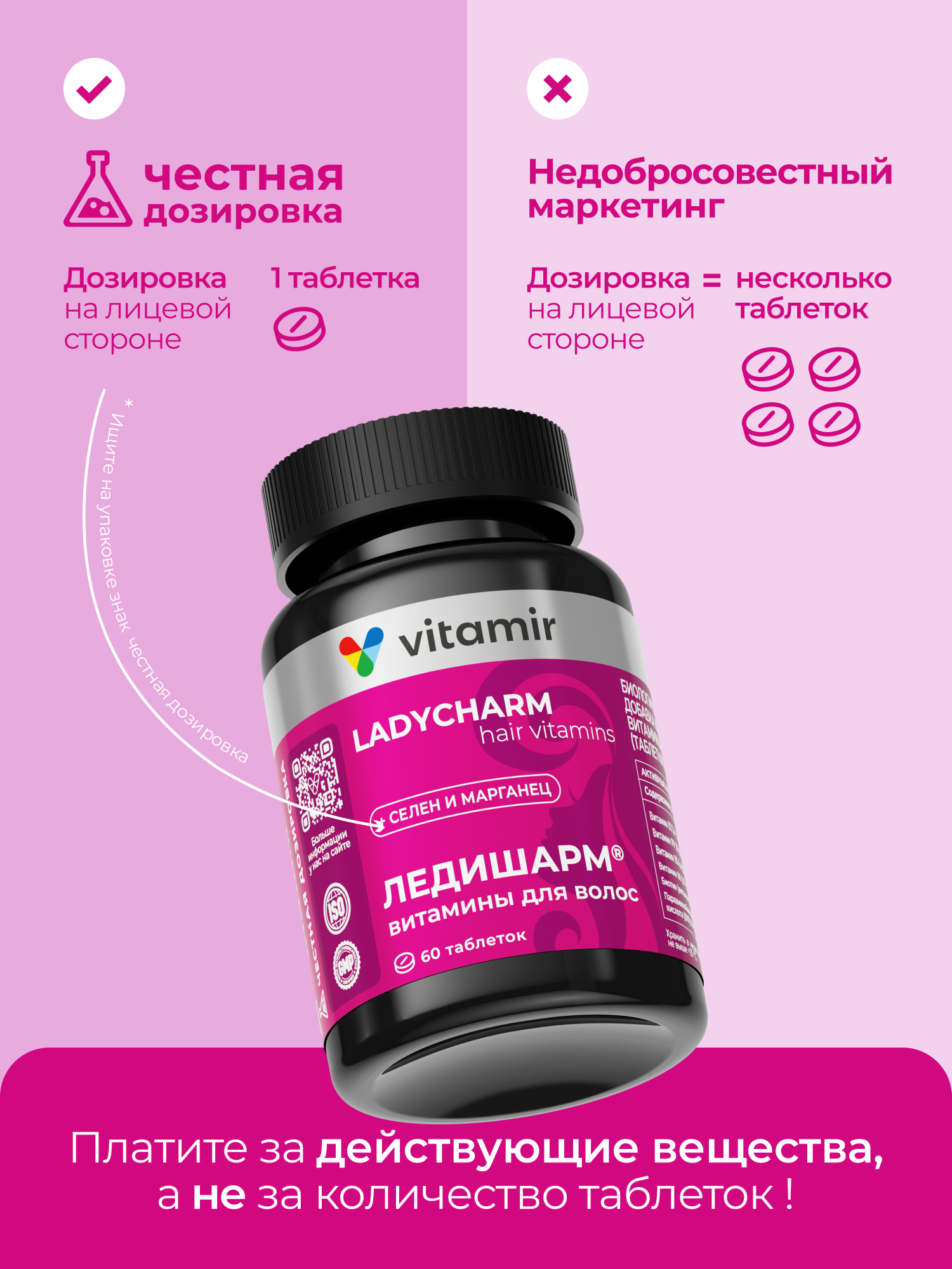 БАД для здоровья волос,ногтей,кожи VITAMIR beauty - фото 4
