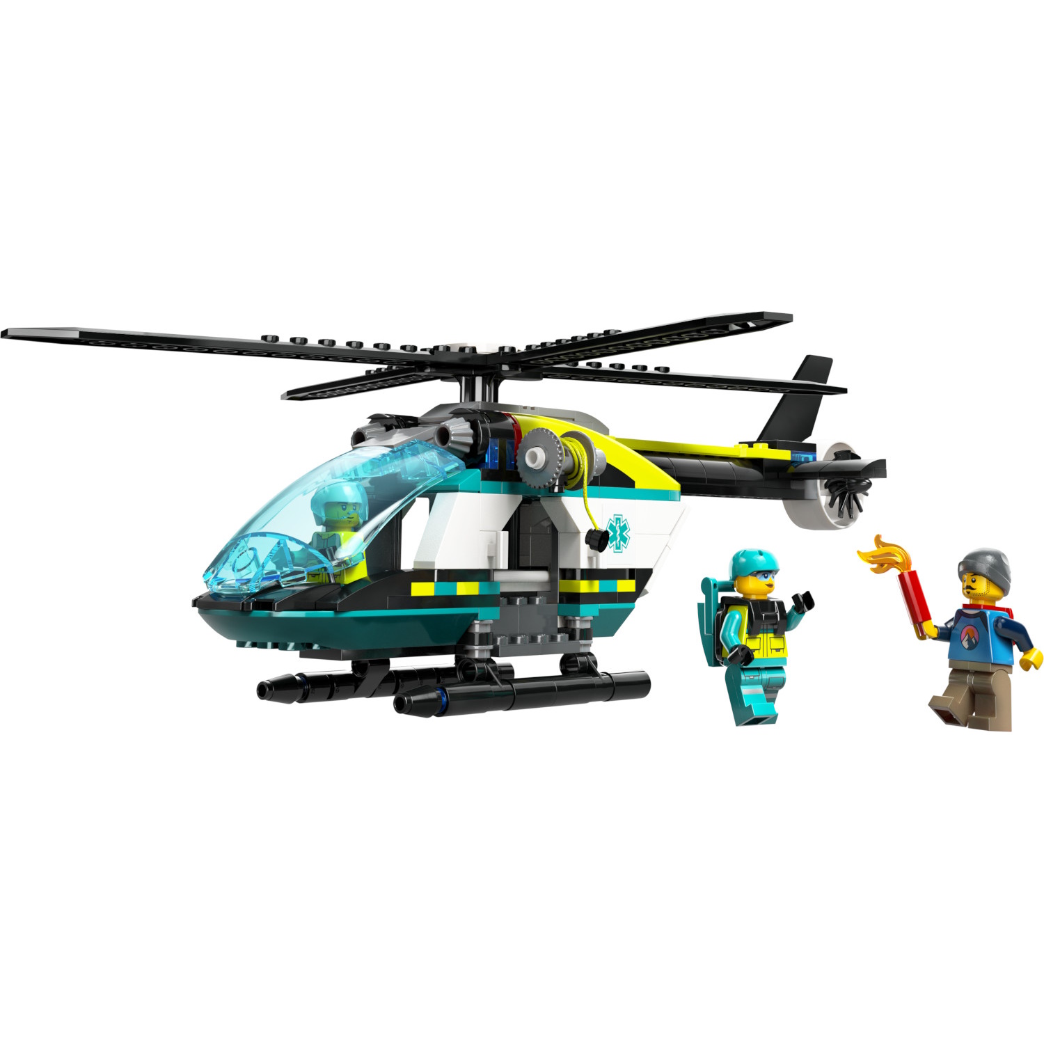 Конструктор LEGO City Аварийно-спасательный вертолет - фото 2