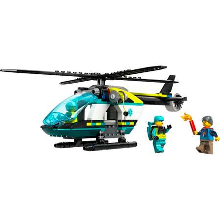 Конструктор LEGO City Аварийно-спасательный вертолет блочный