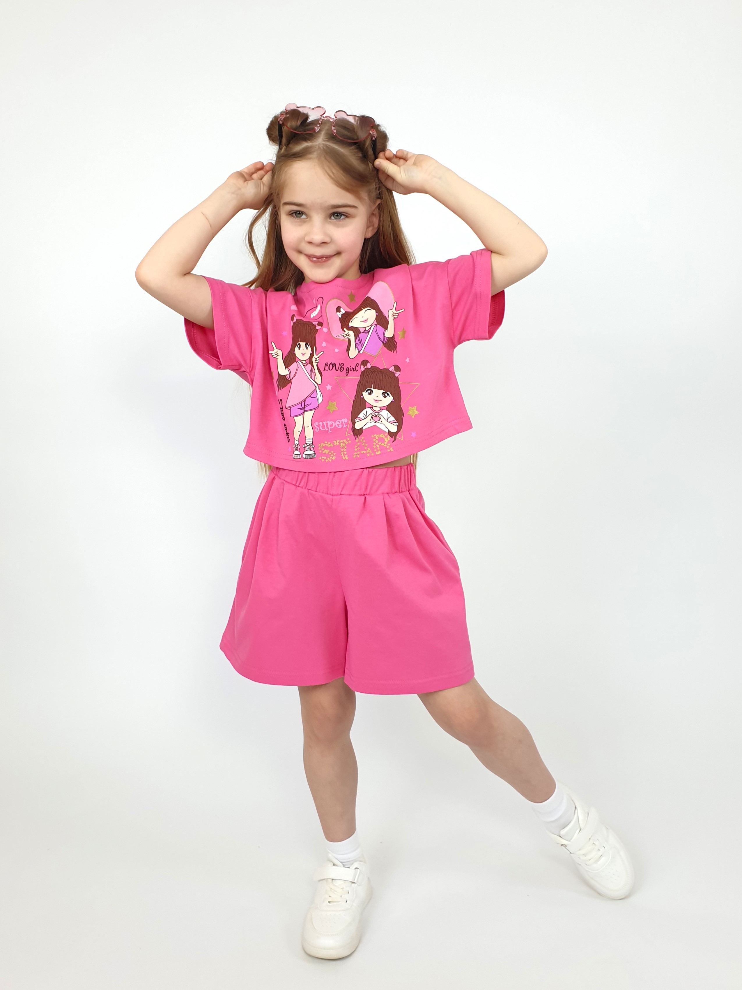 Футболка и шорты Luneva 02-159-2. - фото 9