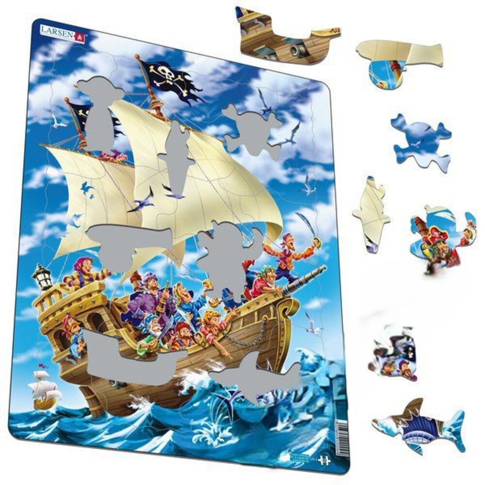 Пазл Larsen пираты 30 эл - фото 2