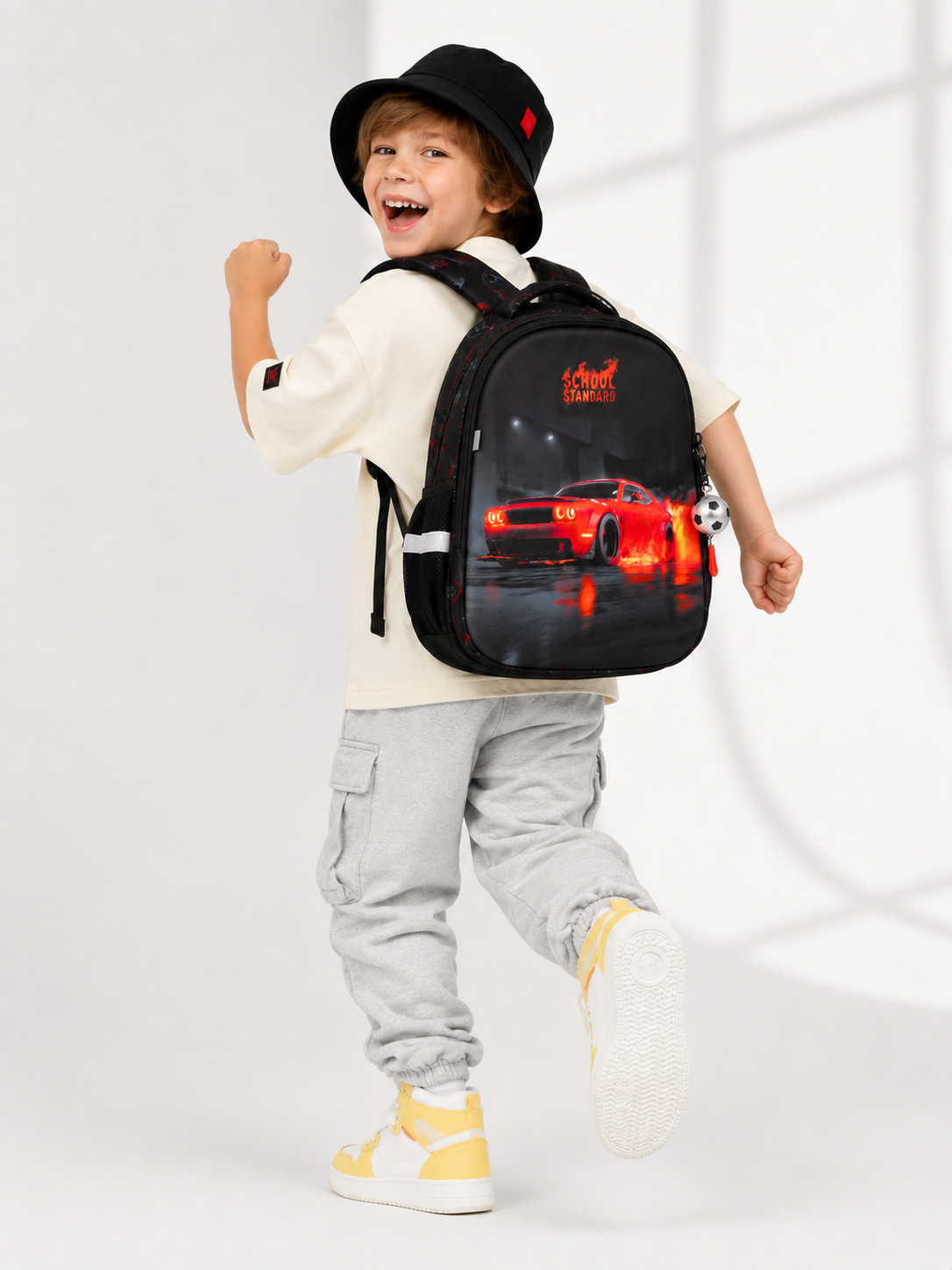 Рюкзак School Standard школьный для мальчика 8в1 - фото 4