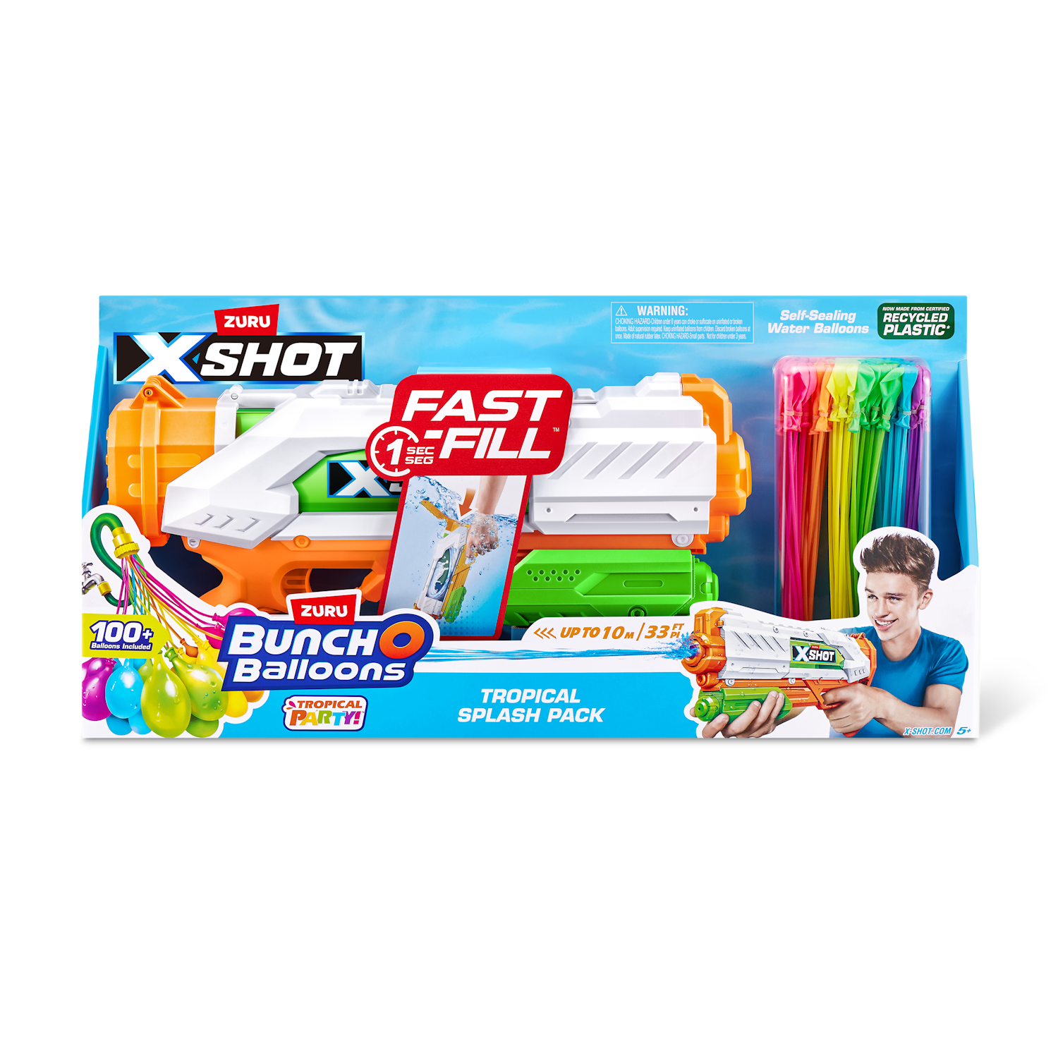 Бластер водный Zuru XSHOT  Water and Bunch O Balloons - фото 13