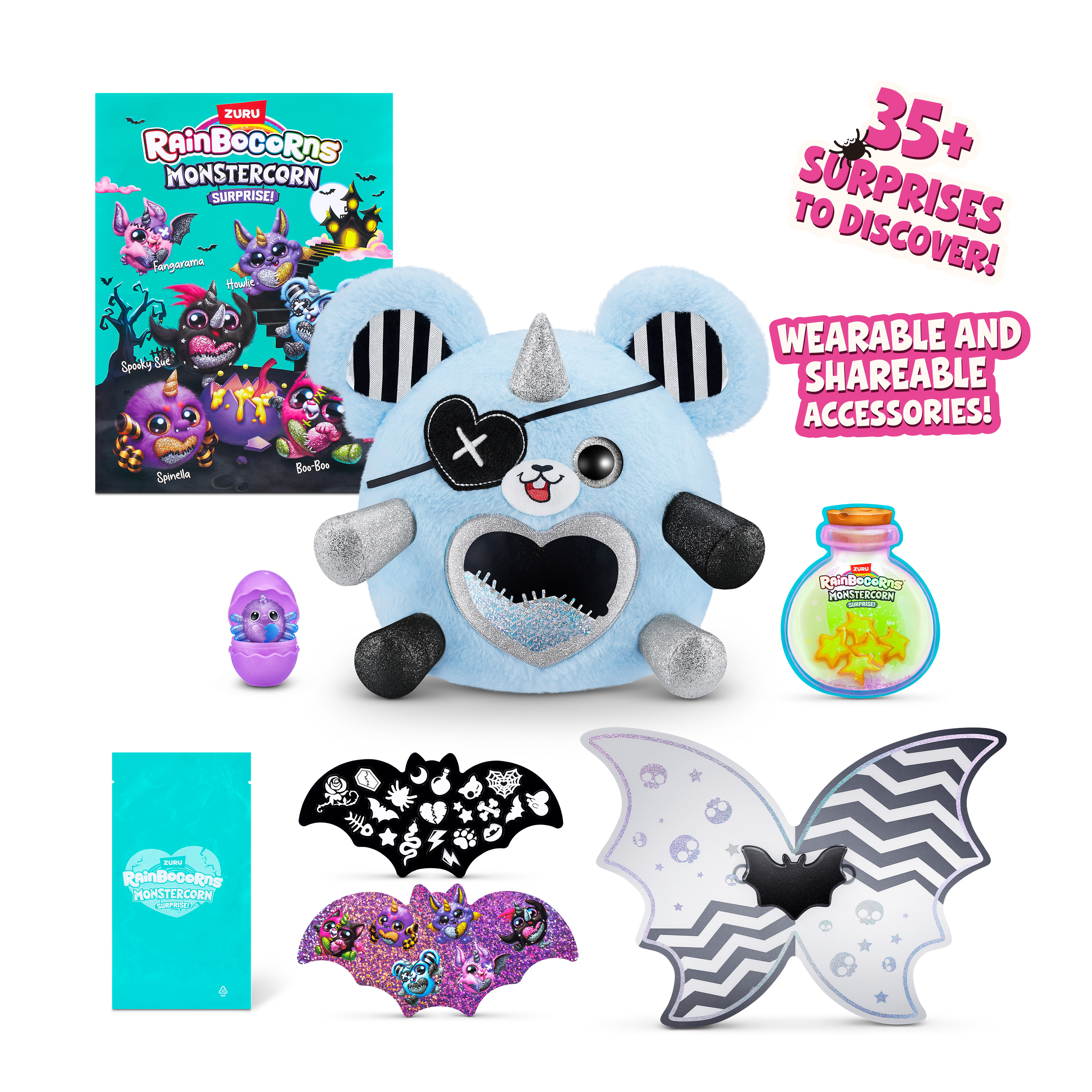 Фигурка Zuru Rainbocorns Monstercorn - фото 51