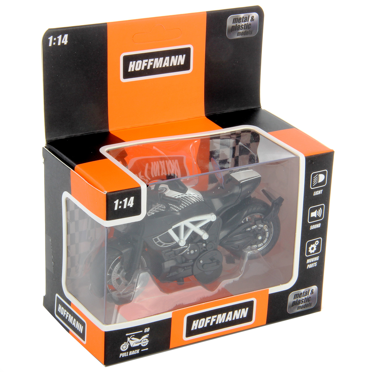 Мотоцикл Veld Co 1:14 109424 - фото 5