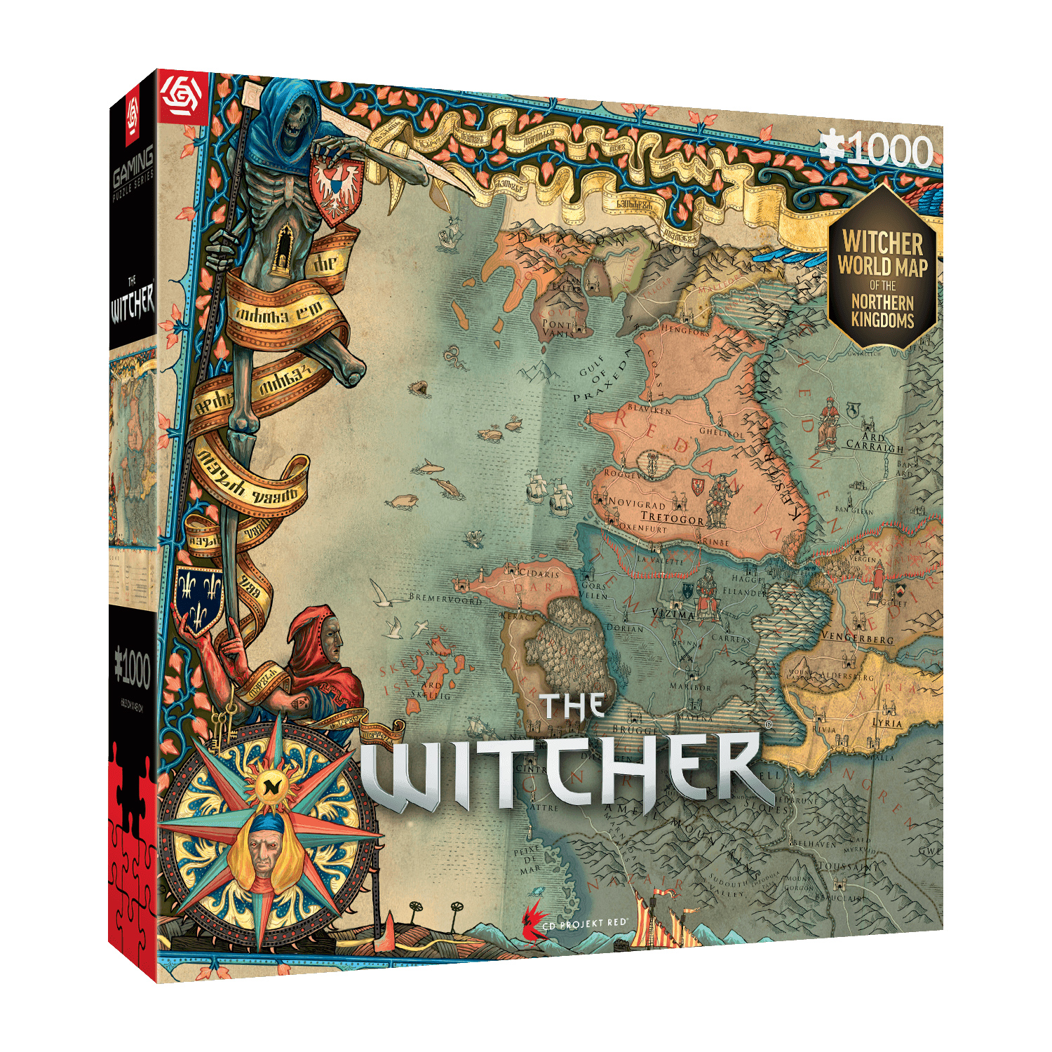 Пазл Good Loot The Witcher 3 The Kingdoms классический - фото 14