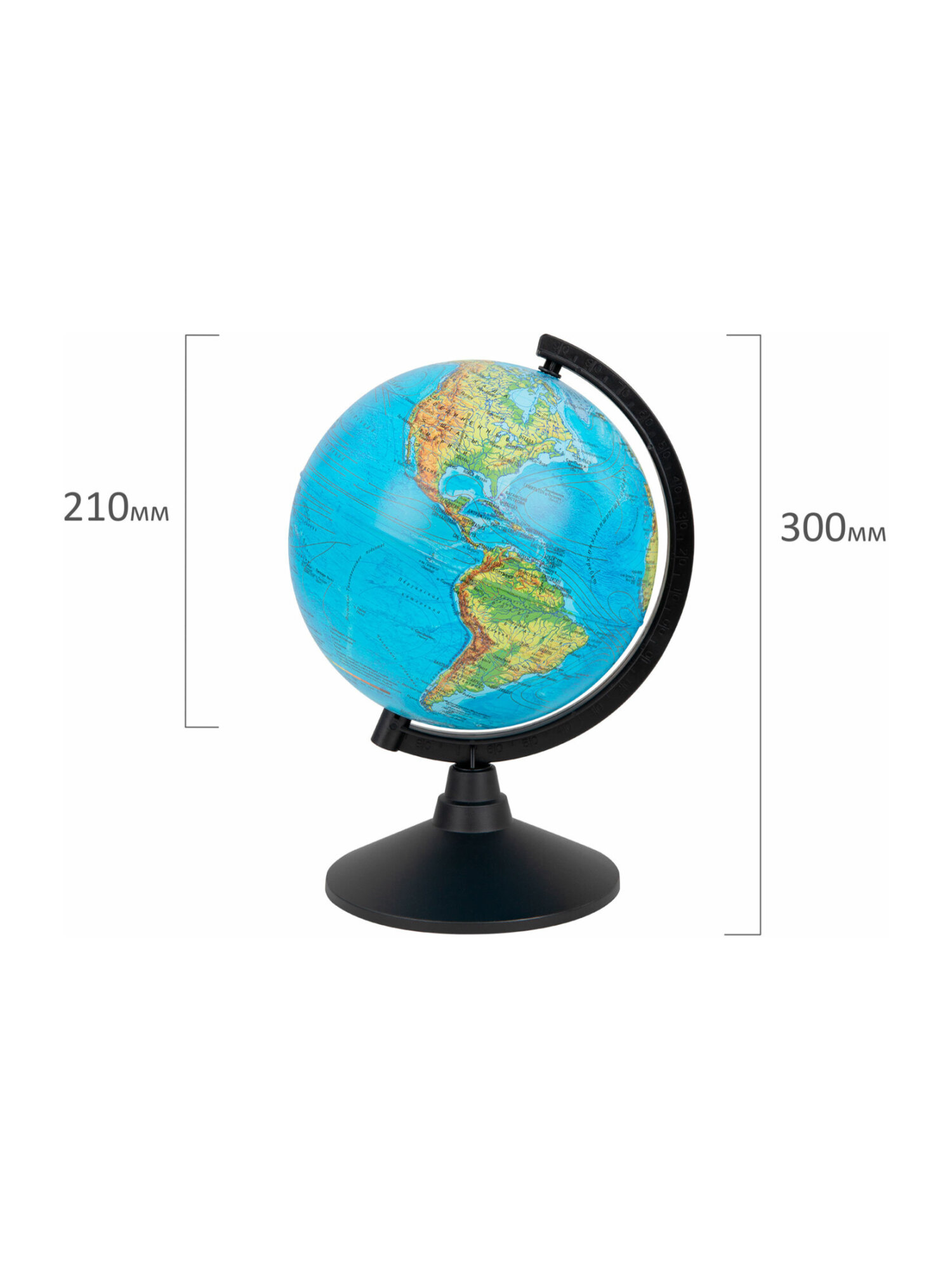 Глобус Globen физический диаметр 21 см - фото 10