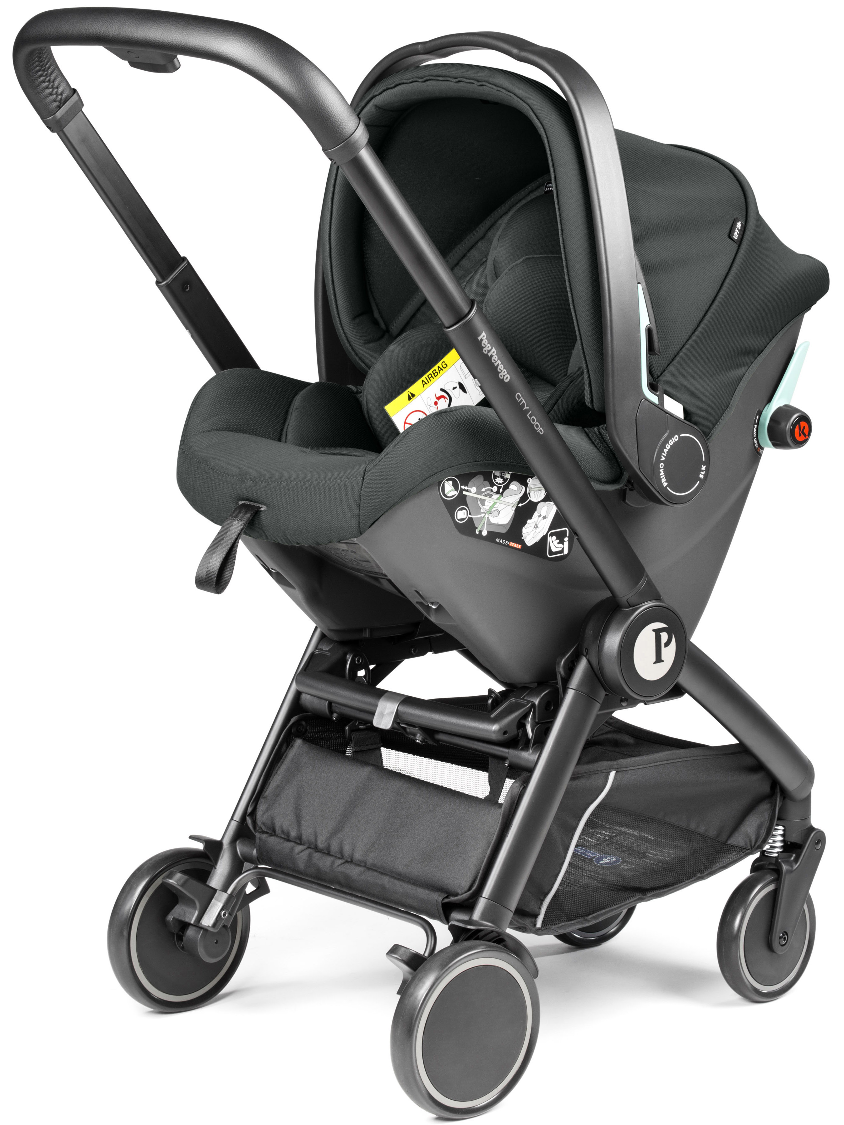 Автокресло Peg-Perego SLK 0 (0 -13 кг) зеленый - фото 21