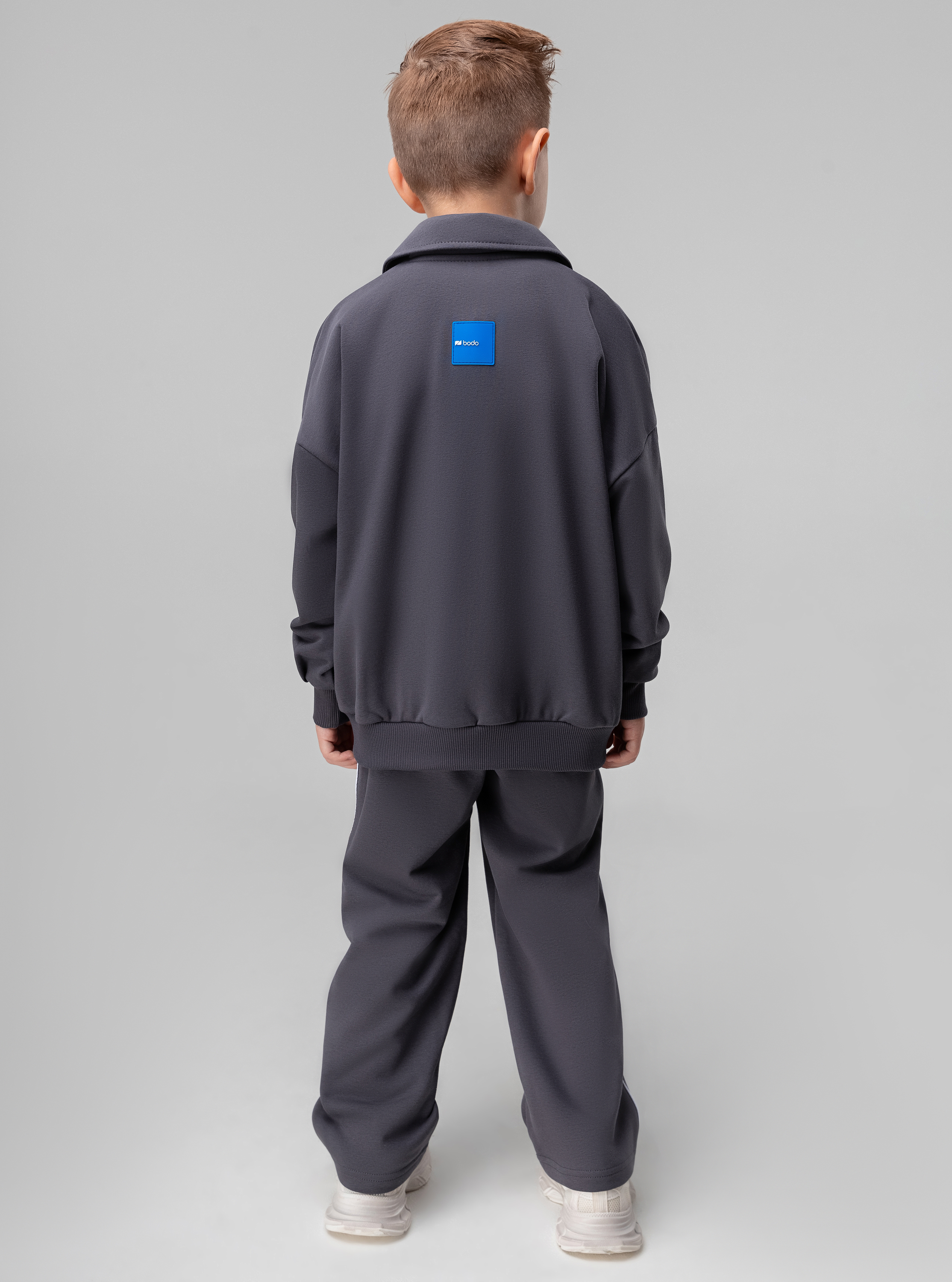 Костюм Bodo 11-651MU_серый - фото 3