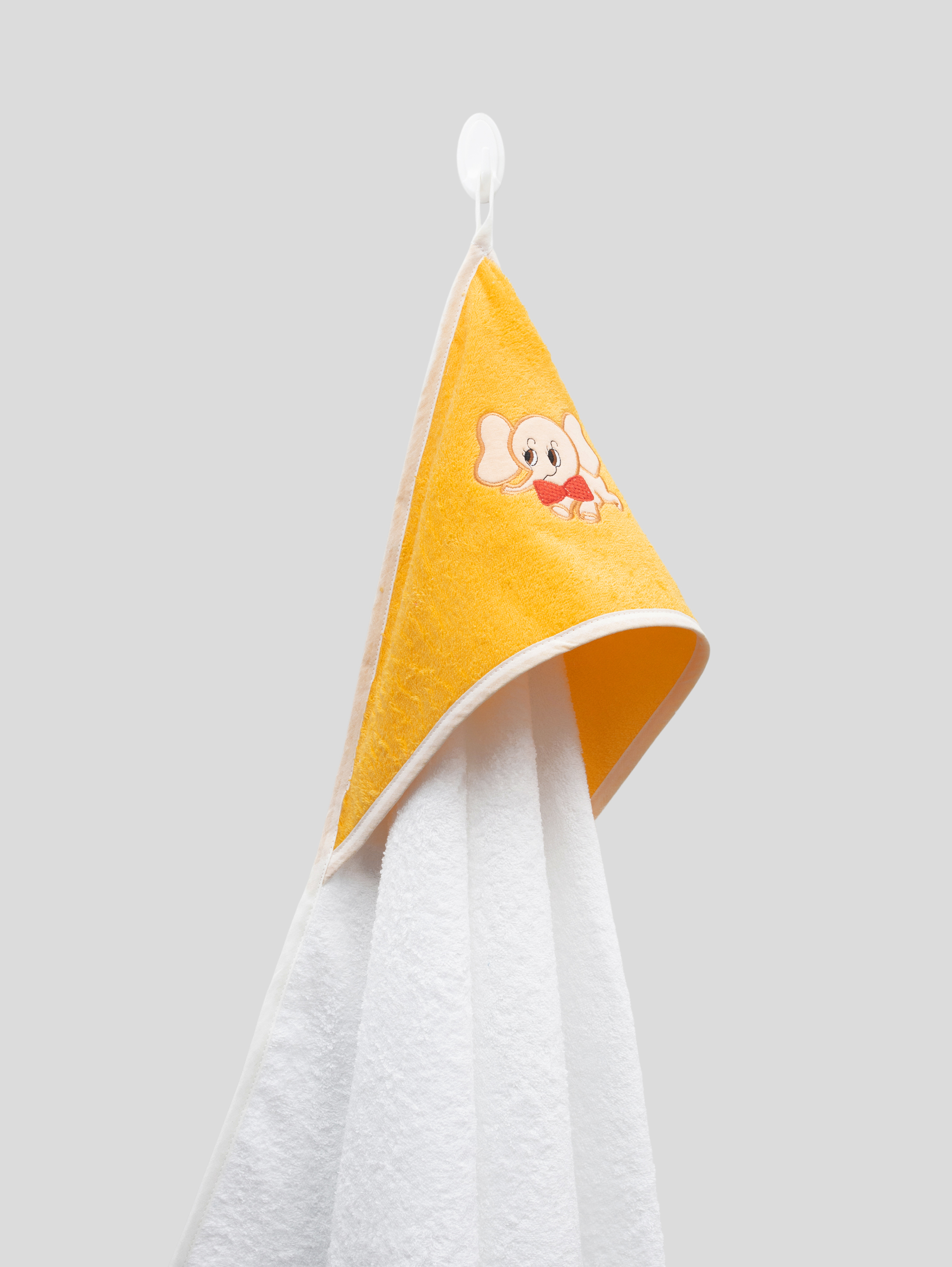 Полотенце уголок Wellness Малыш-00/35_СБ 80 x 100 см 1 шт. - фото 7