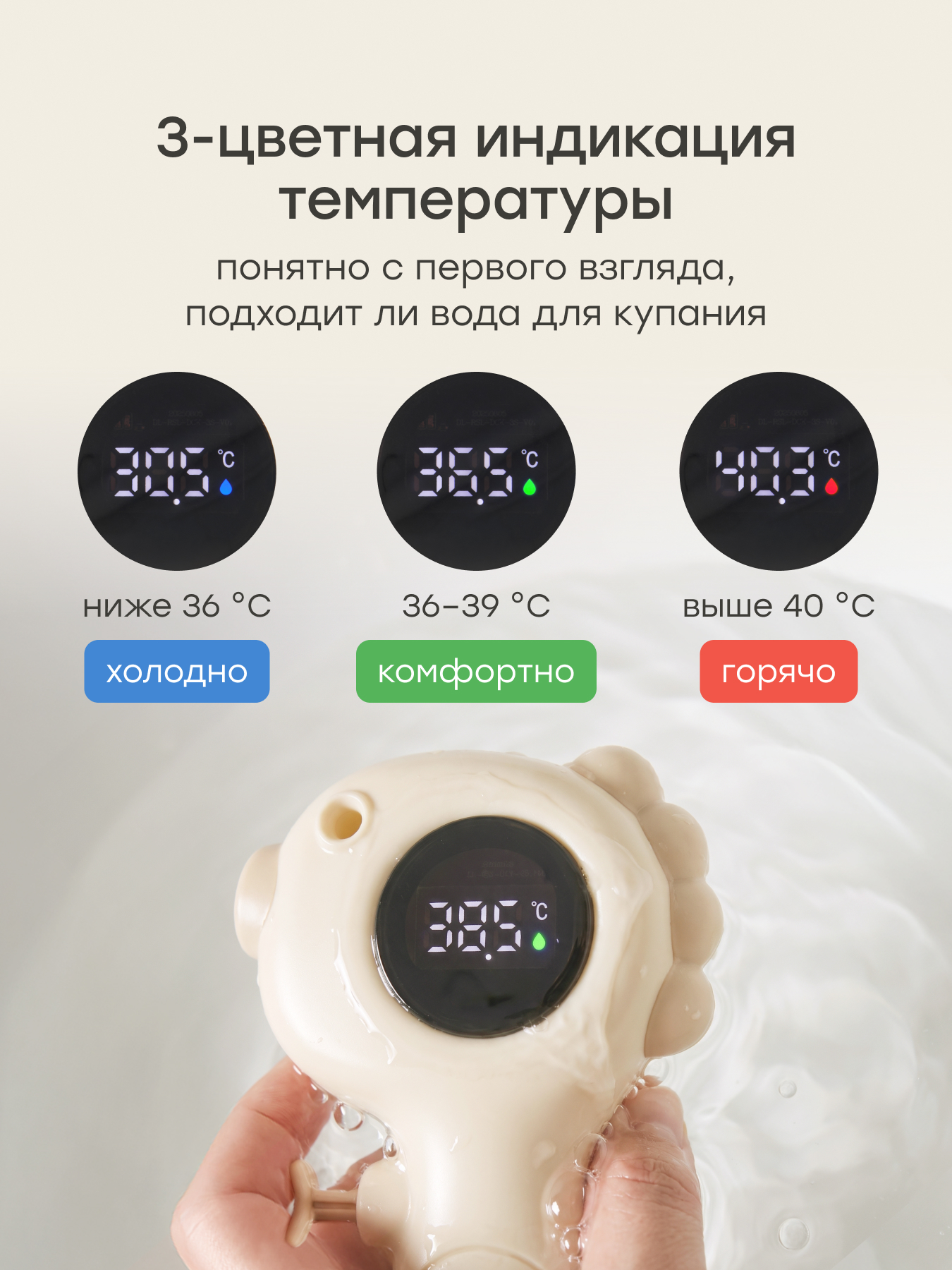 Термометр электронный Happy Baby - фото 2