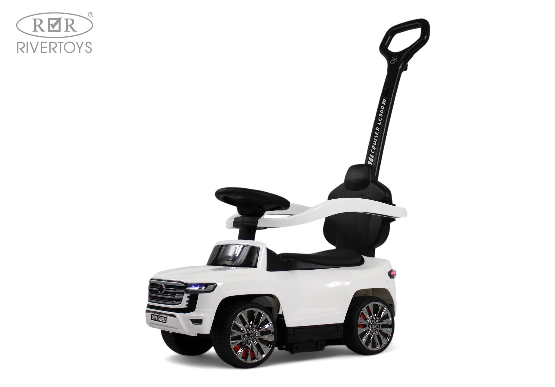 Электромобиль RIVERTOYS Toyota Z002ZZ-A-WHITE С пультом ДУ - фото 2