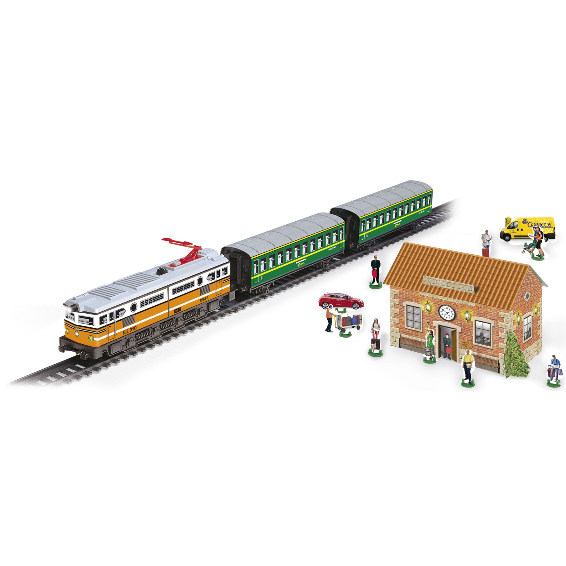 Набор железнодорожный PEQUETREN 301 - фото 1