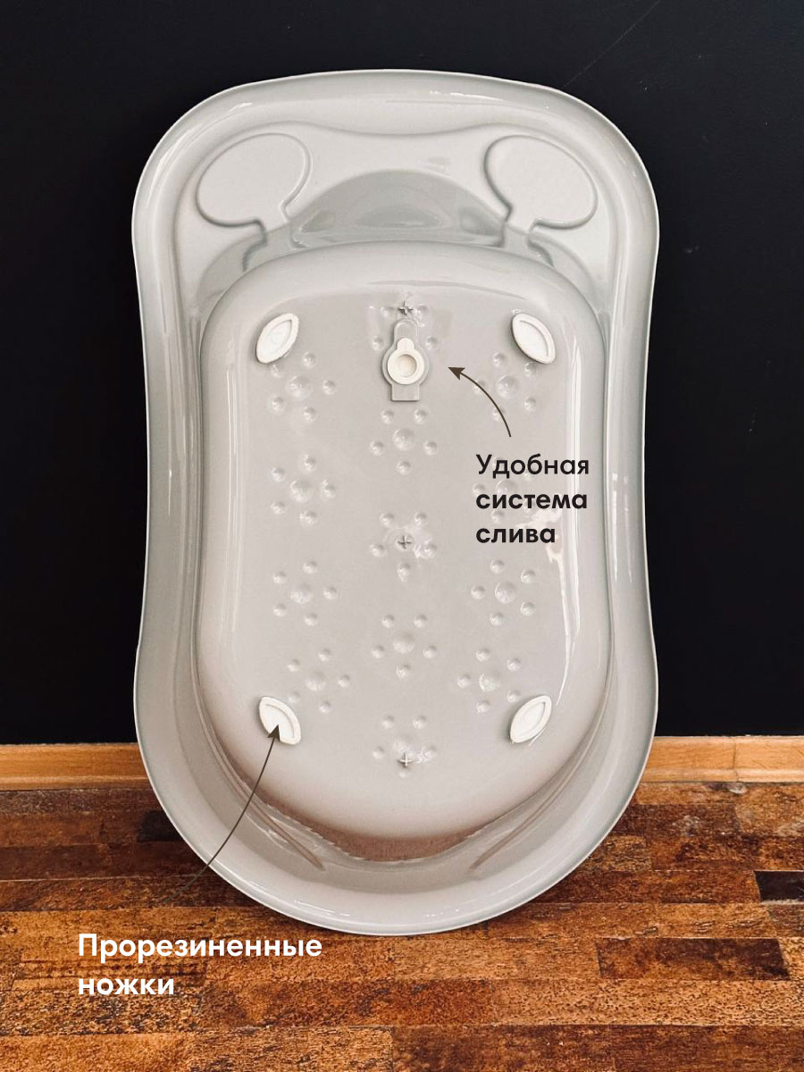 Ванночка OLANT BABY со сливом - фото 3
