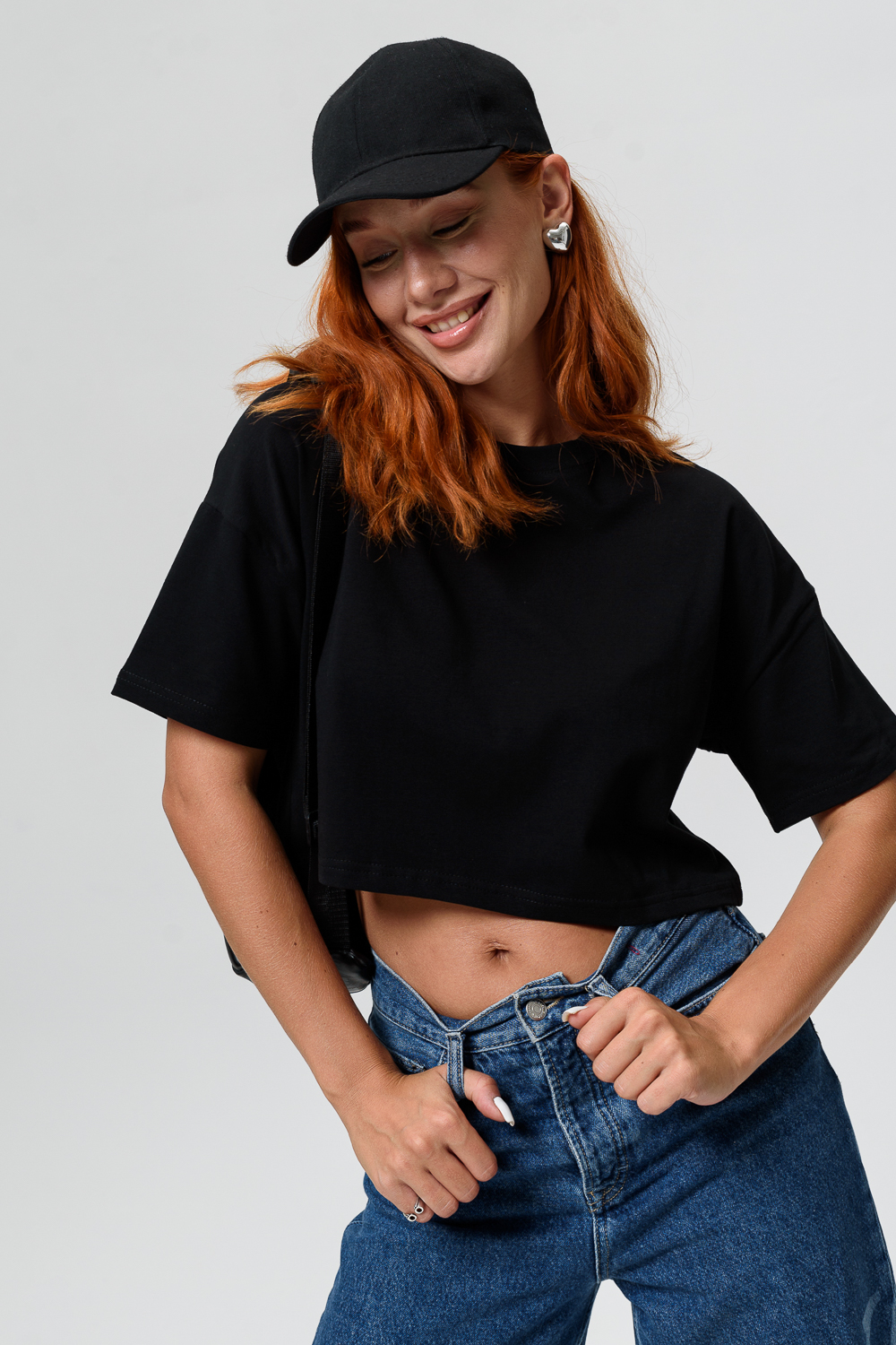 Футболка Натали Суслова 14416/1 черный - фото 4