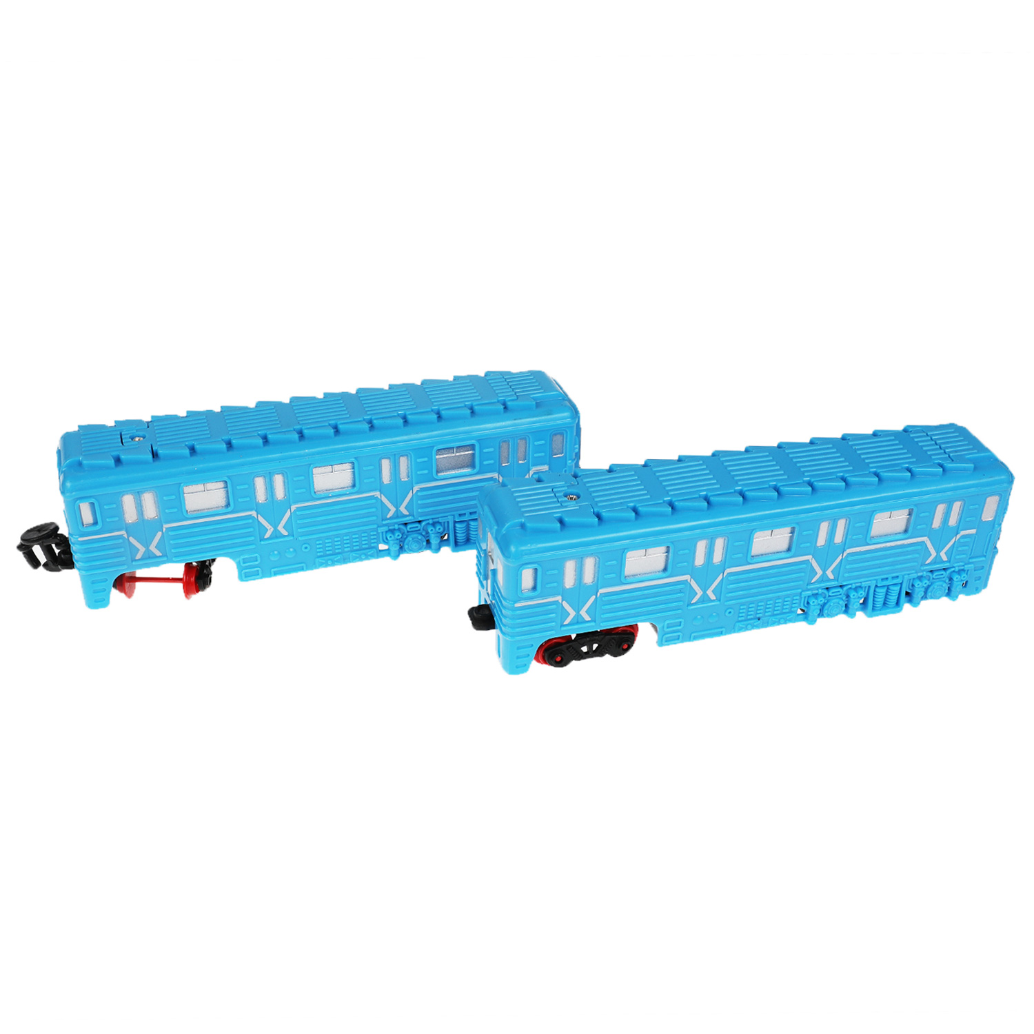Набор железнодорожный Играем вместе 280 см 318027 - фото 2
