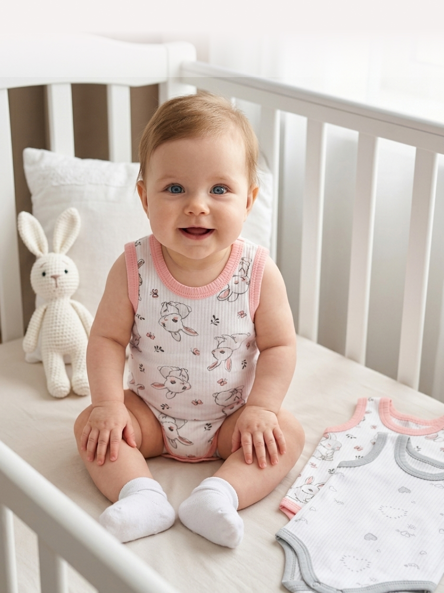 Боди-майка 2 шт Эскимо 210-785 - фото 3