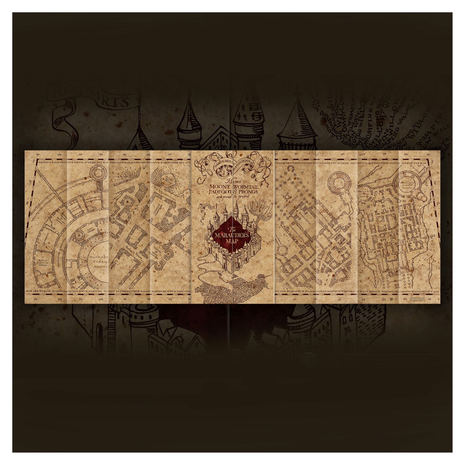 Пазл Harry Potter Карта Мародеров - 1000 эл классический - фото 3