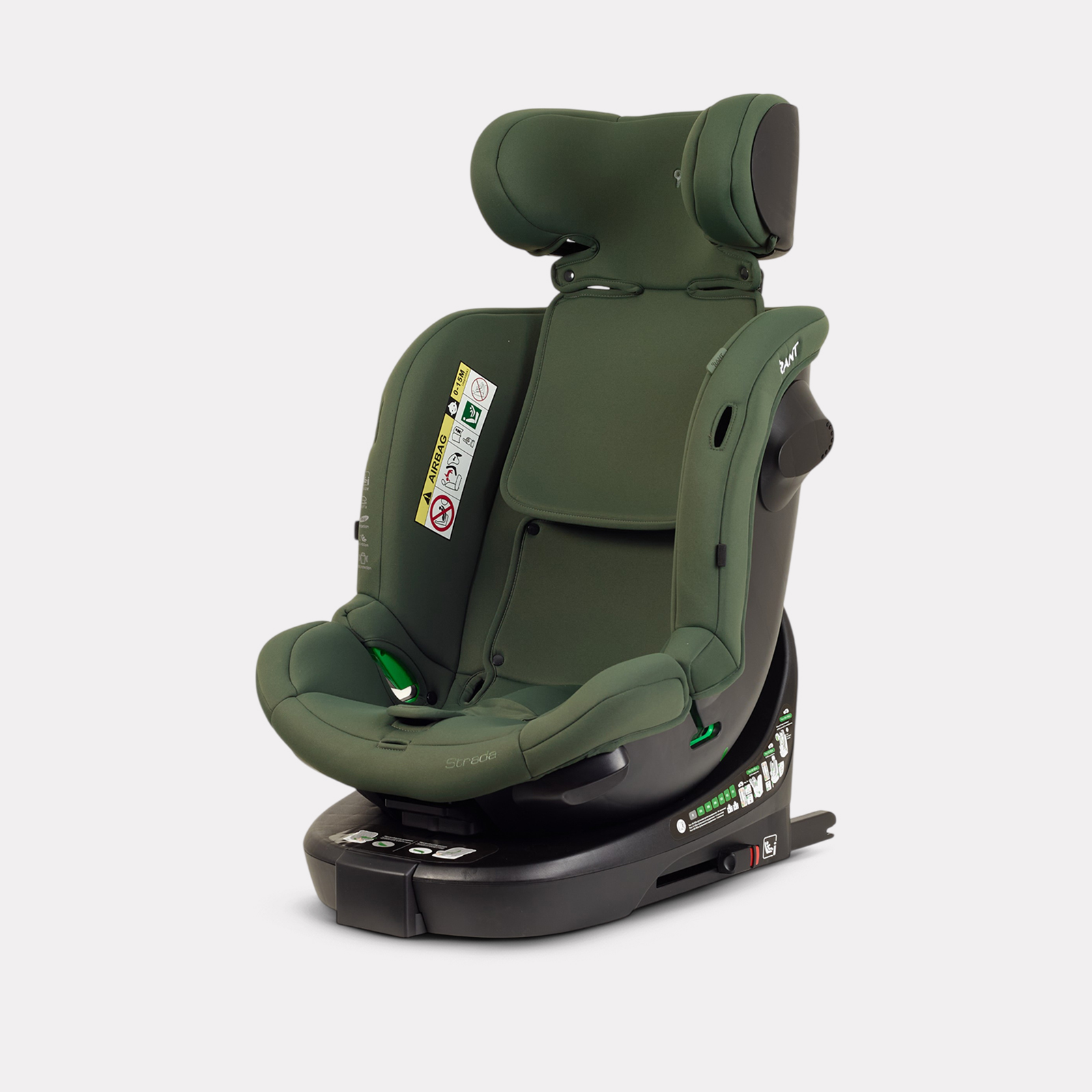 Автокресло Rant Страда Isofix 0+/1/2/3 (0-36 кг) зеленый - фото 13
