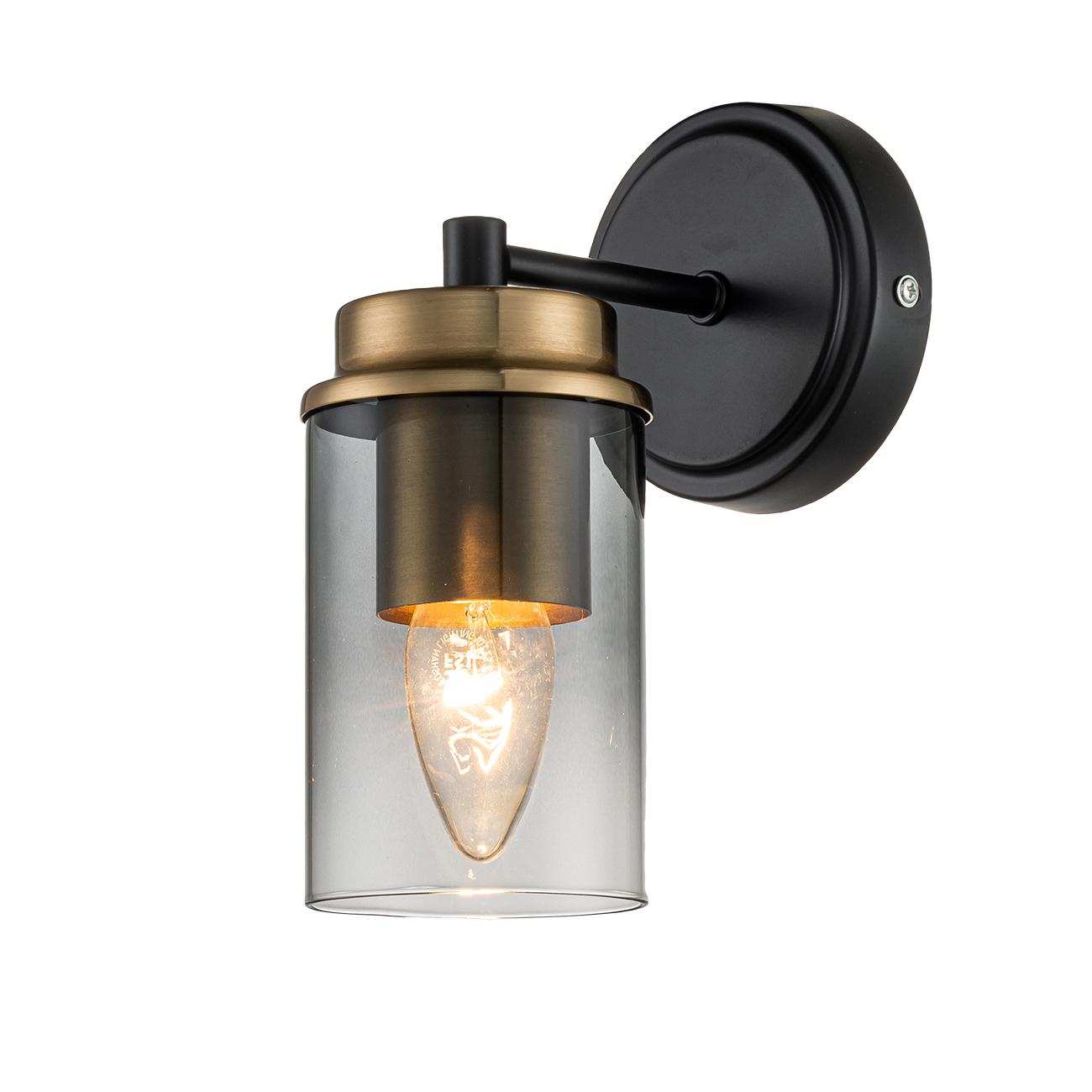 Бра ESCADA Escada 2118/1A Black/Brass - фото 1
