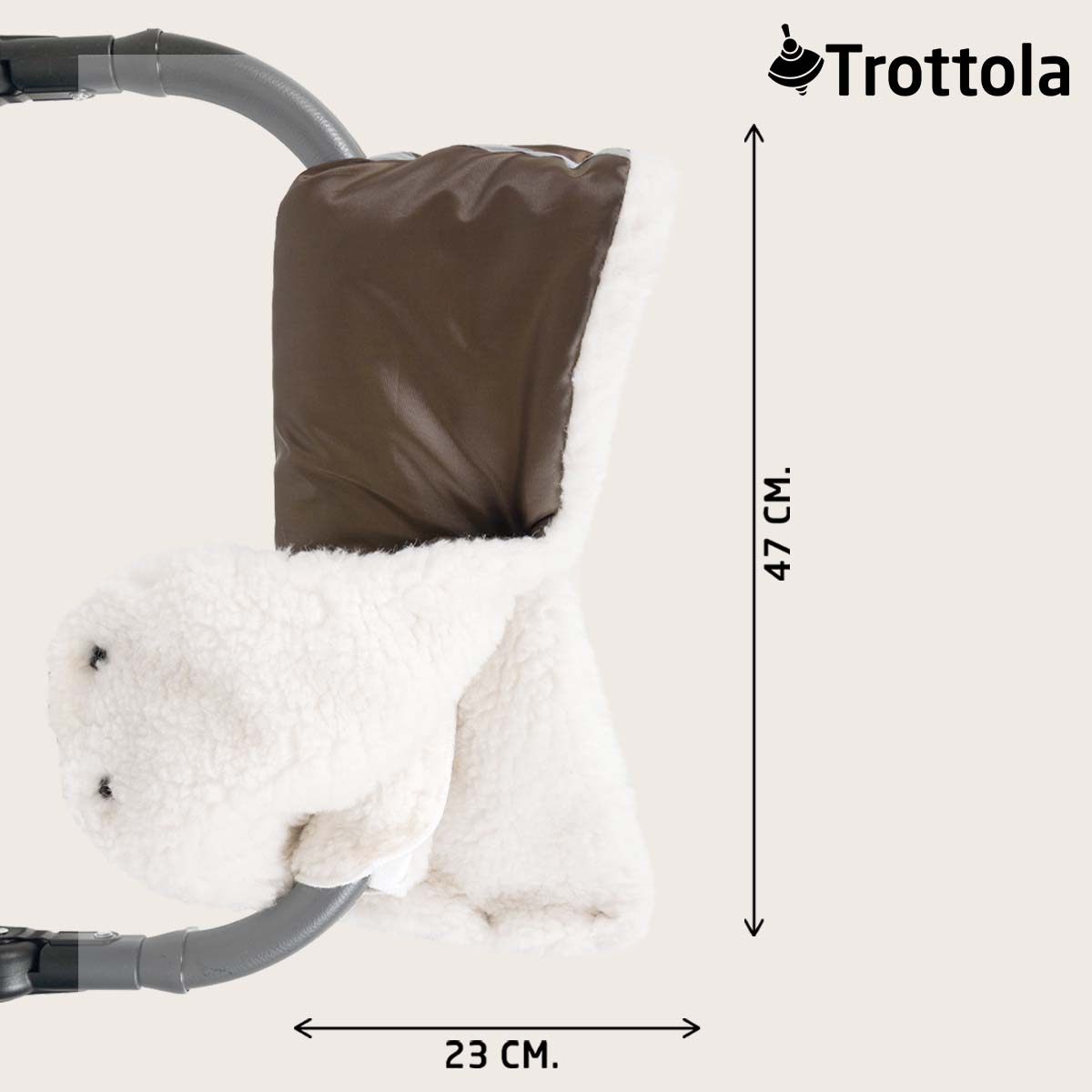 Муфта Trottola Т053/коричневый - фото 10
