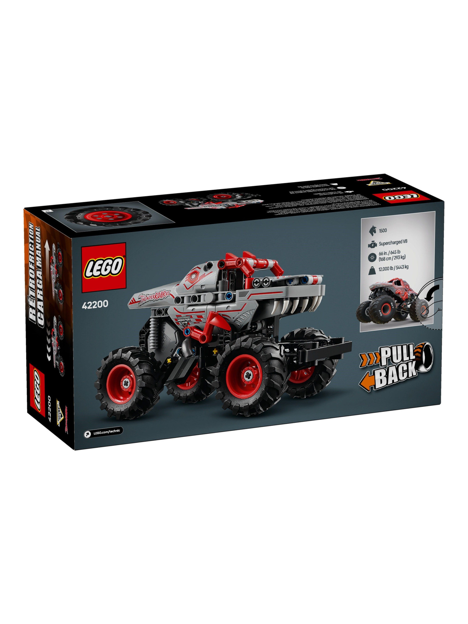 Конструктор LEGO Technic ThunderROARus 232 дет. - фото 6