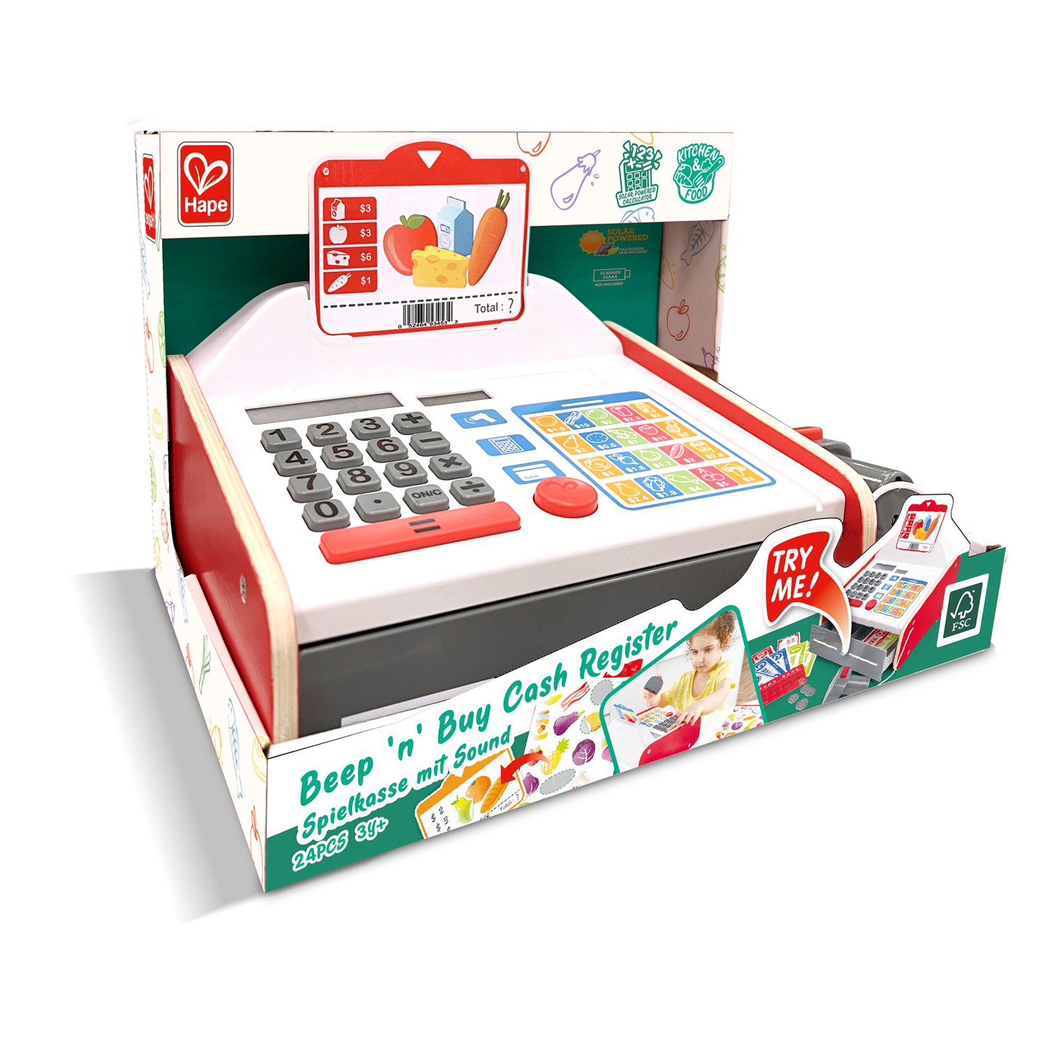 Игровой набор Hape касса - фото 11