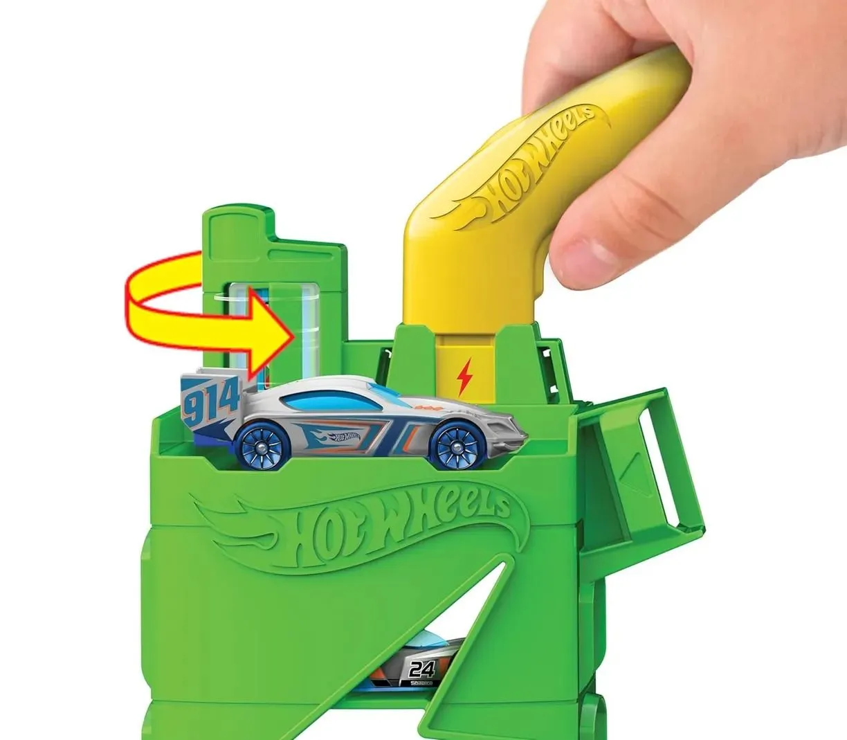 Трек Hot Wheels Зарядная станция HTN79 - фото 5