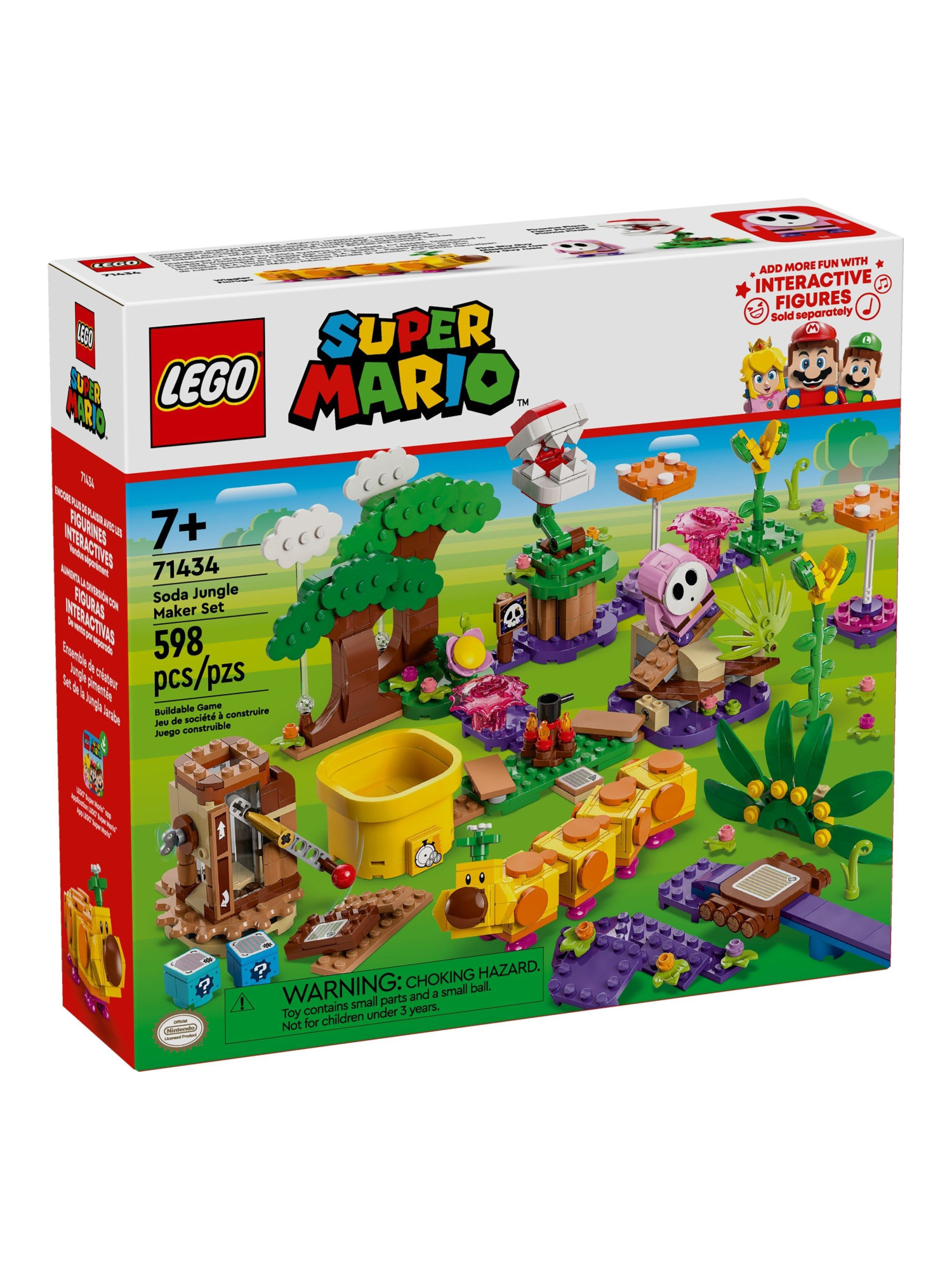 Конструктор LEGO Super Mario Джунгли 598 дет. - фото 1