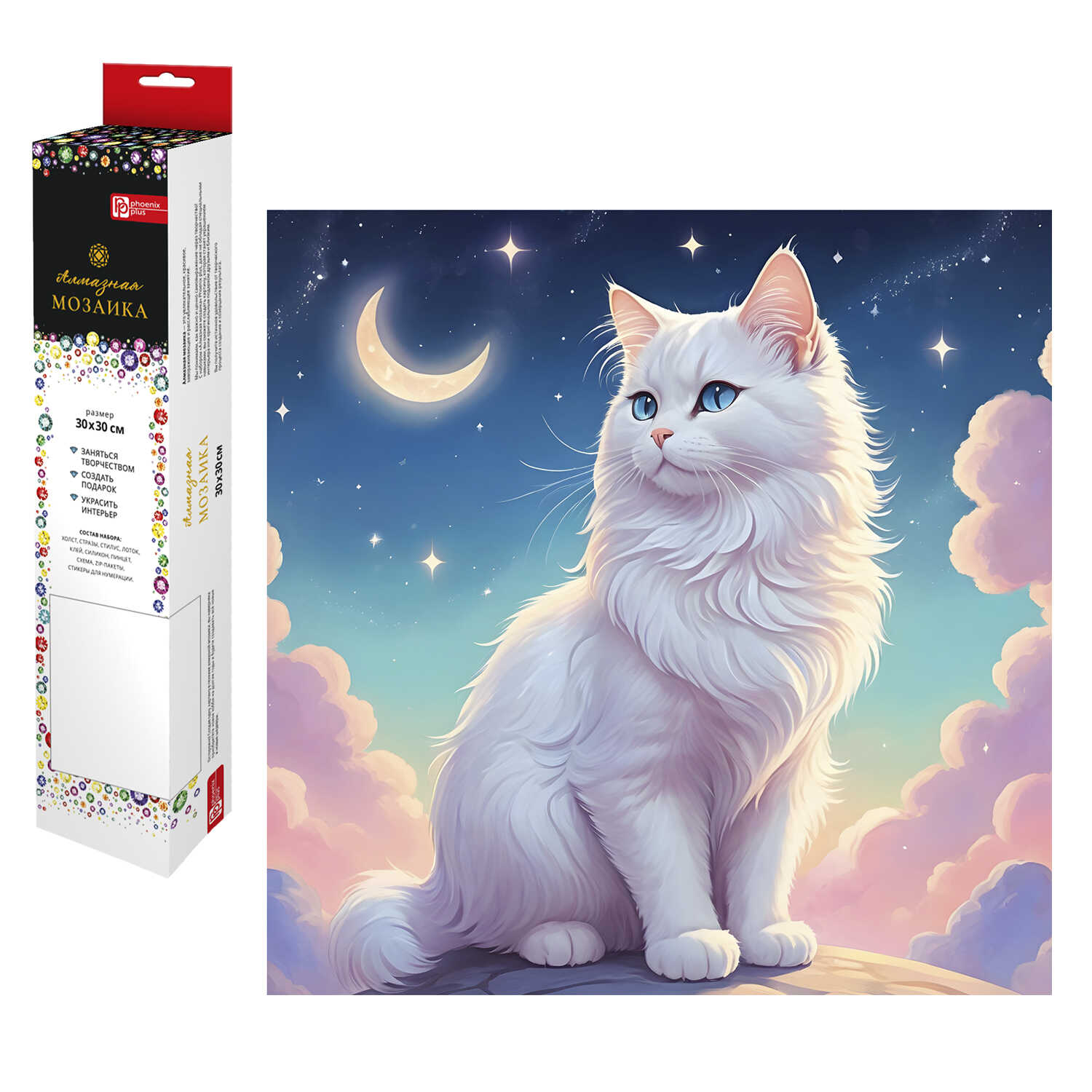 Алмазная мозаика Феникс + - фото 1