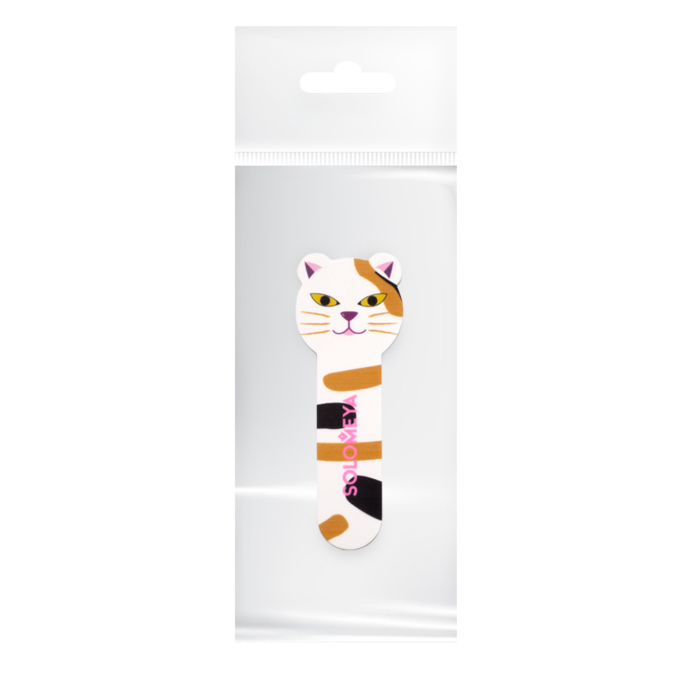 Solomeya Полировщик для натуральных и искусственных ногтей “Китти» #400/3000 /Kitty Shiner Cat 2 - фото 1