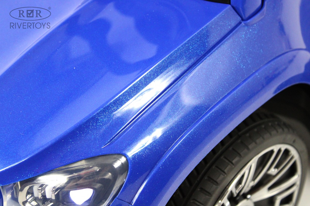 Электромобиль RIVERTOYS Mercedes Z003ZZ-A-BLUE С пультом ДУ - фото 13