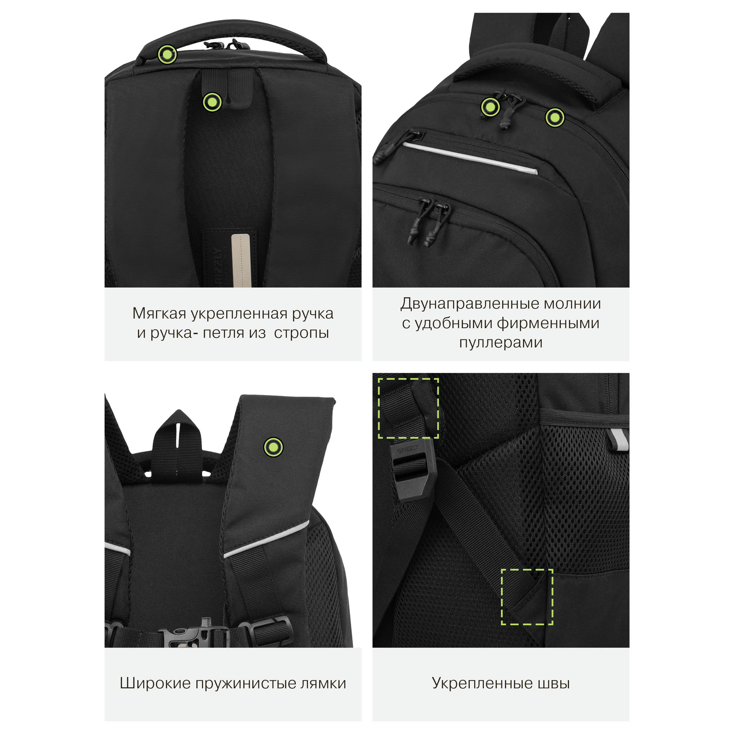 Рюкзак Grizzly для мальчика - фото 13