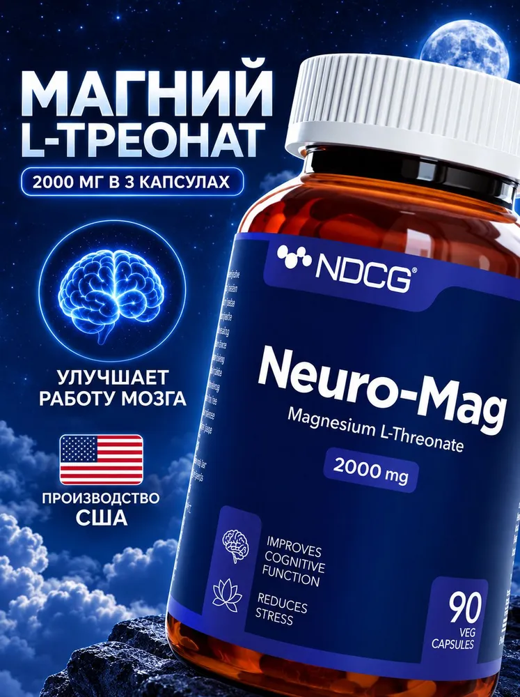 Магний NDCG Neuro-Mag - фото 1