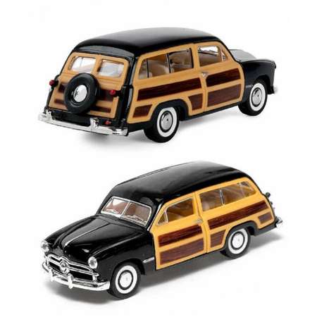 Автомобиль KINSMART Ford Woody Wagen 1949 черная 1:42