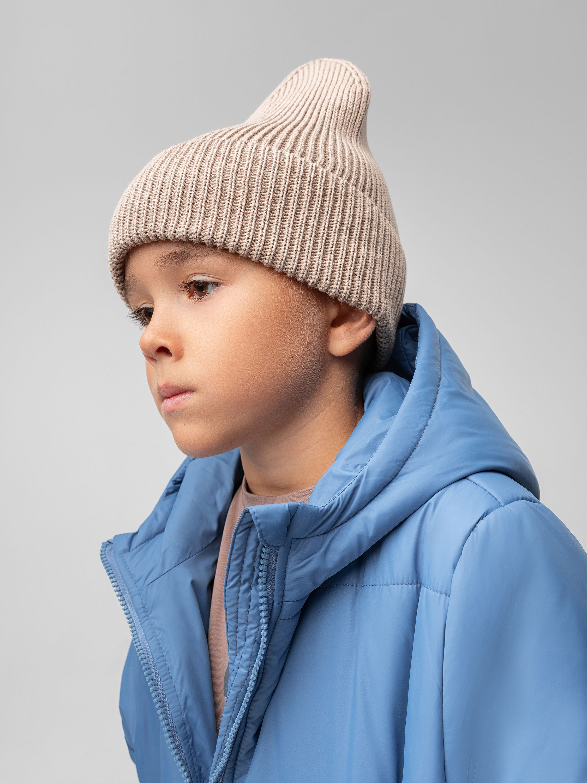 Шапка Bodo 10-348MU_бежевый - фото 3