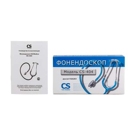 Стетофонендоскоп CS MEDICA 404 голубой