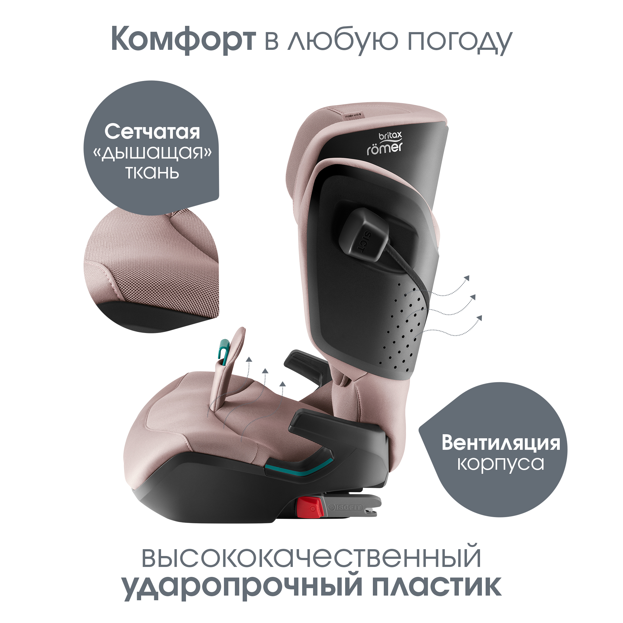 Автокресло Britax Roemer Kidfix PRO Isofix 2/3 (15-36 кг) - фото 11