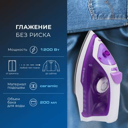 Беспроводной утюг ENDEVER DELTA-120
