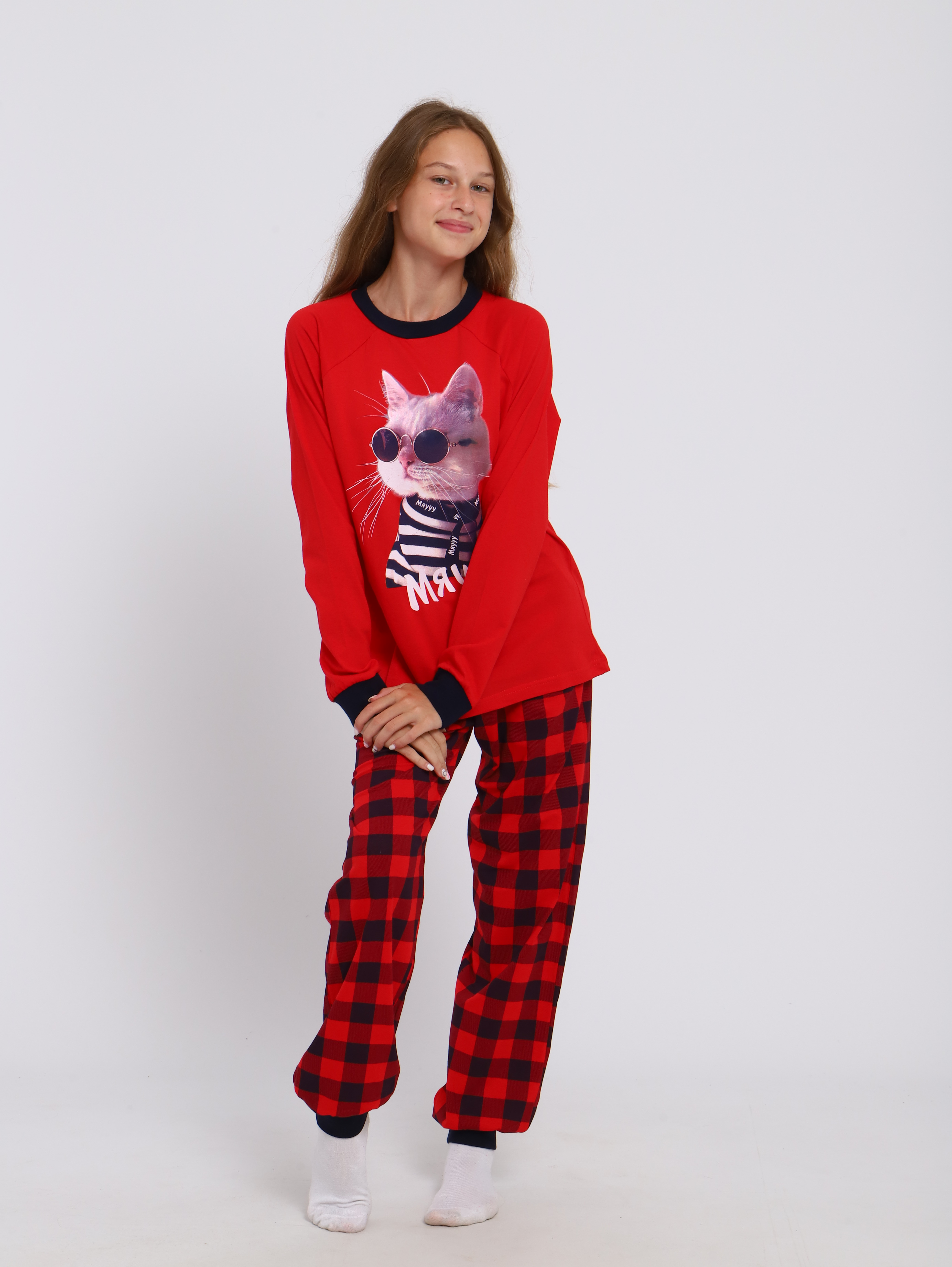 Пижама ЛАДОШКИ Пиж Котомания - фото 2