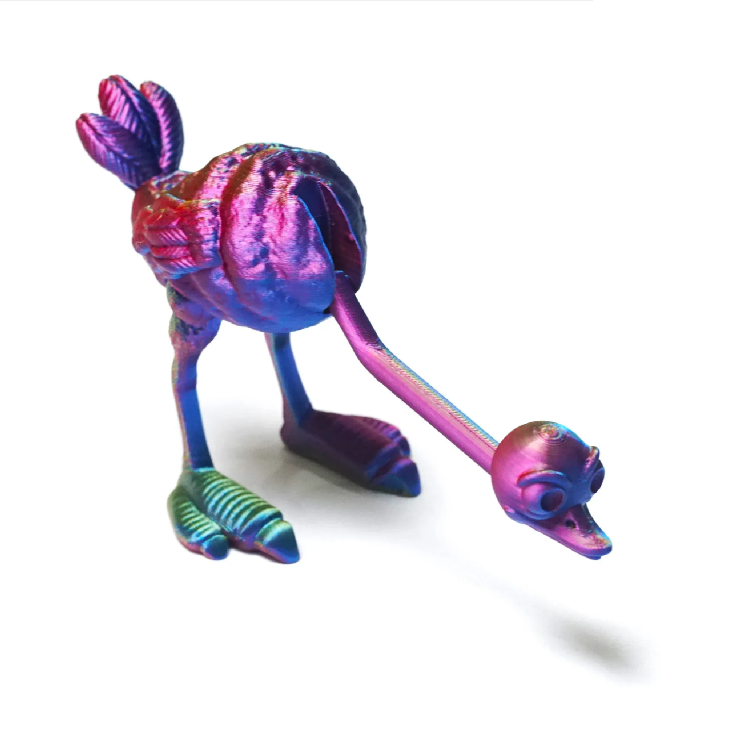 Игрушка-антистресс Ball Masquerade 3D Страус - фото 1