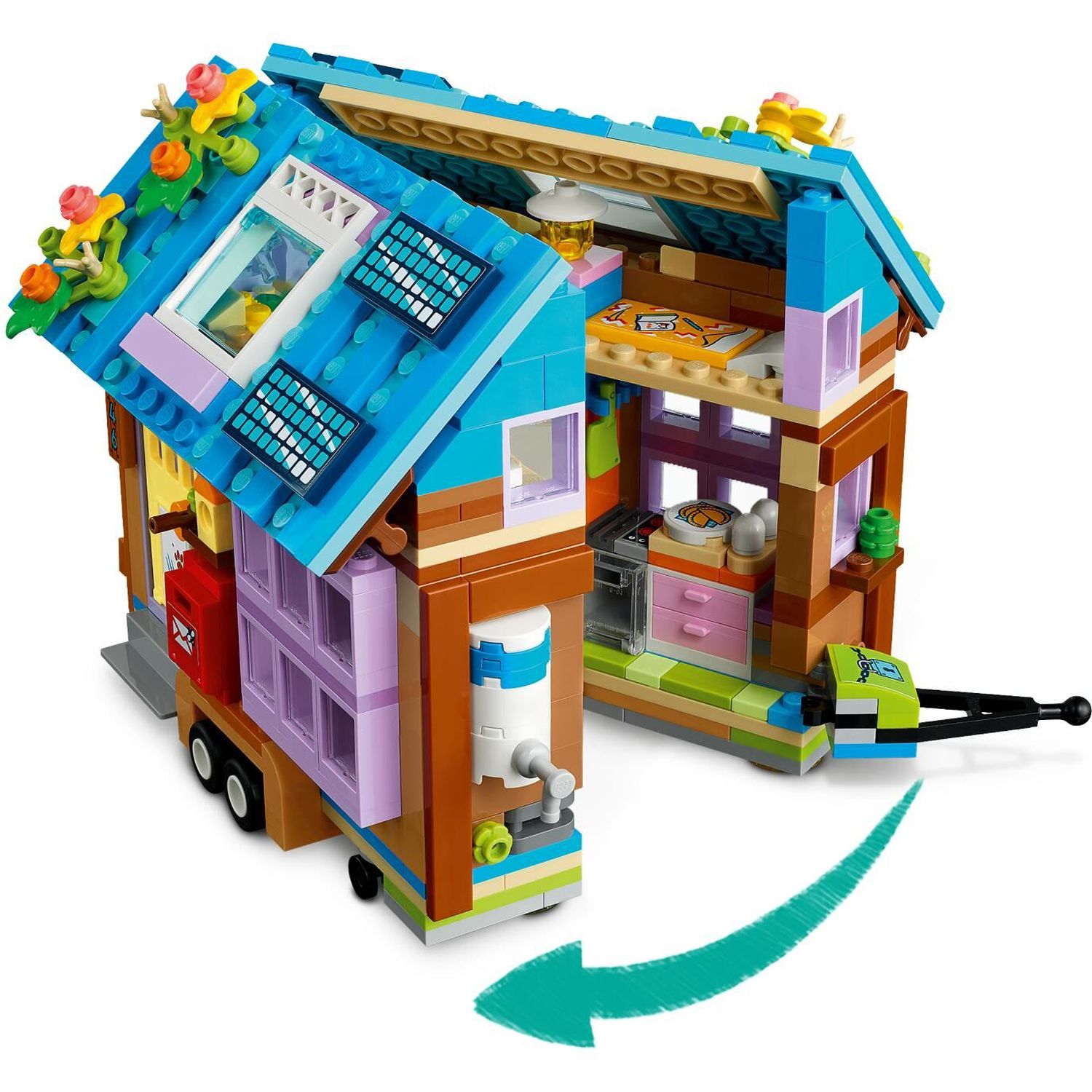 Конструктор LEGO Friends Передвижной домик 785 дет. - фото 5