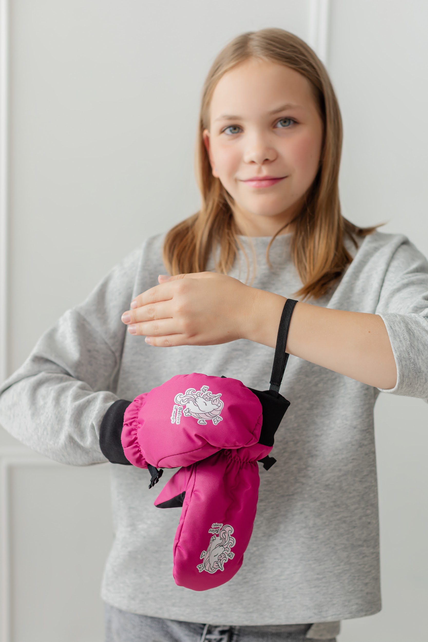 Варежки ARCTICMAGIC Р-293малиновый - фото 3