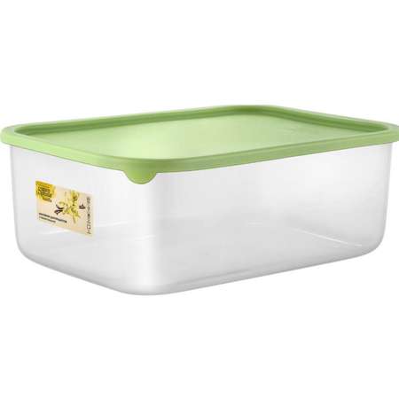 Контейнер для продуктов Sugar and Spice Vanilla прямоугольный с гибкой крышкой фисташка 4.5л