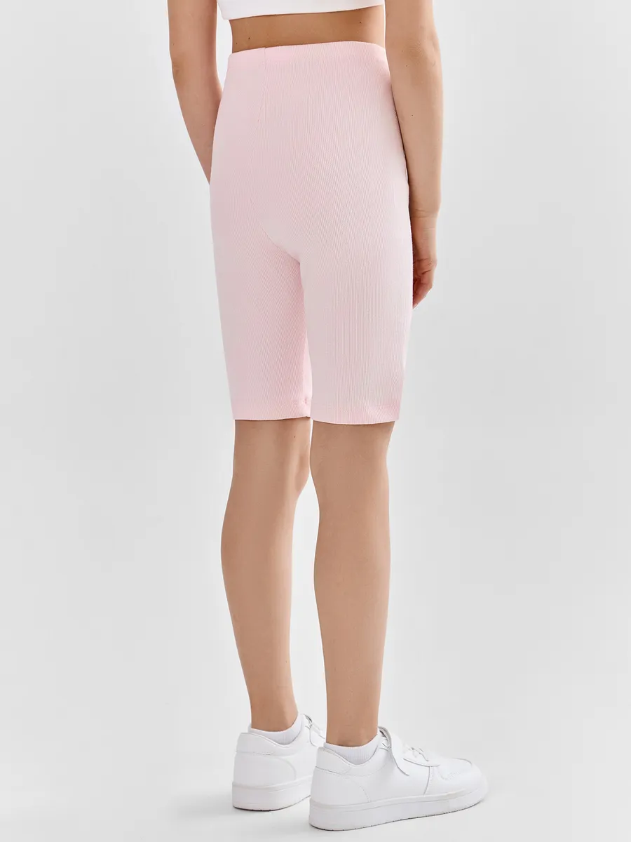 Велосипедки 2 шт Mark Formelle (Марк Формэль) 137753-2/графитовый acid wash +розовый acid wash - фото 5