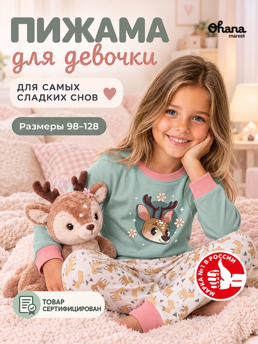 Пижама Ohana Market 35126 - фото 9