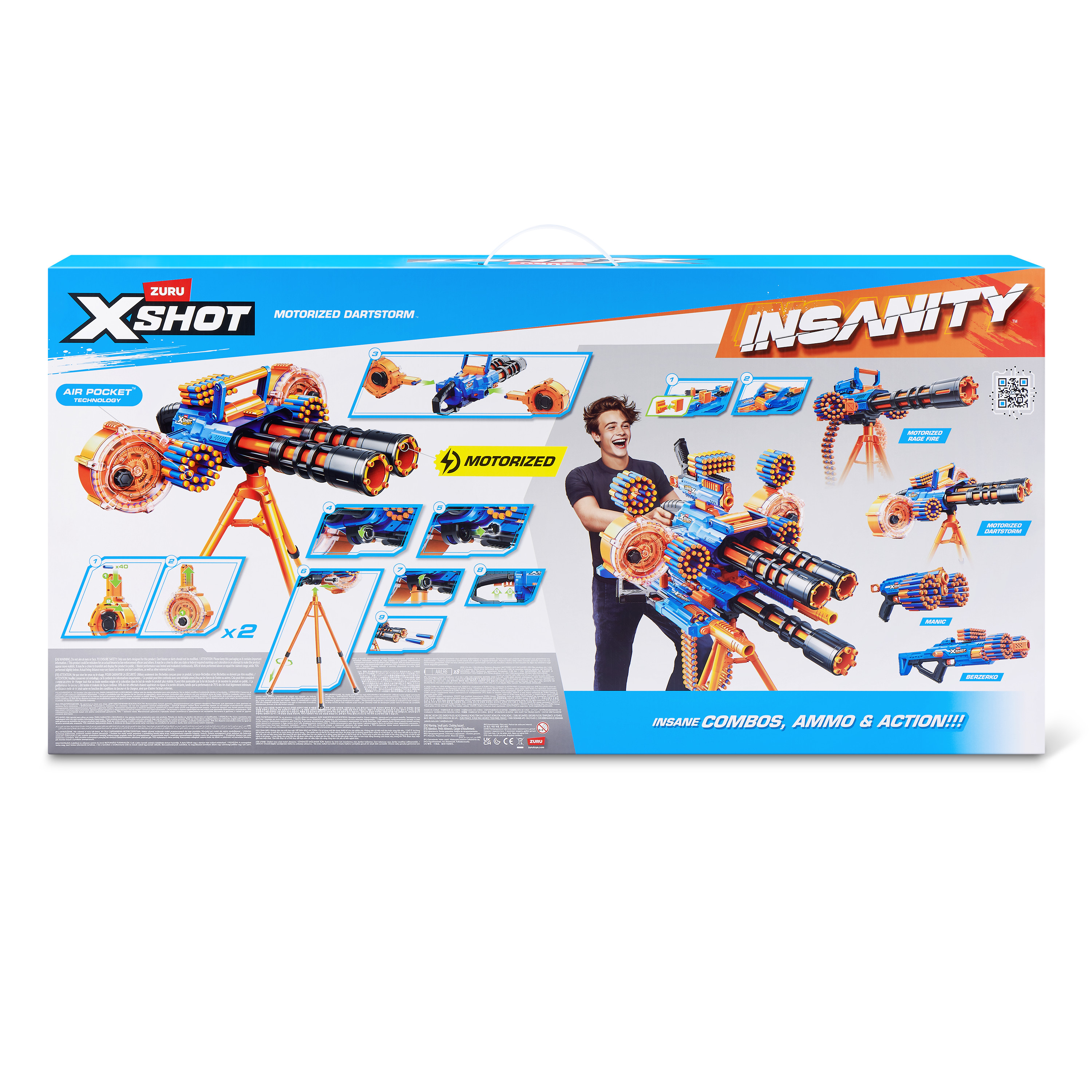 Бластер Zuru XSHOT INSANITY Дарт Шторм - фото 8