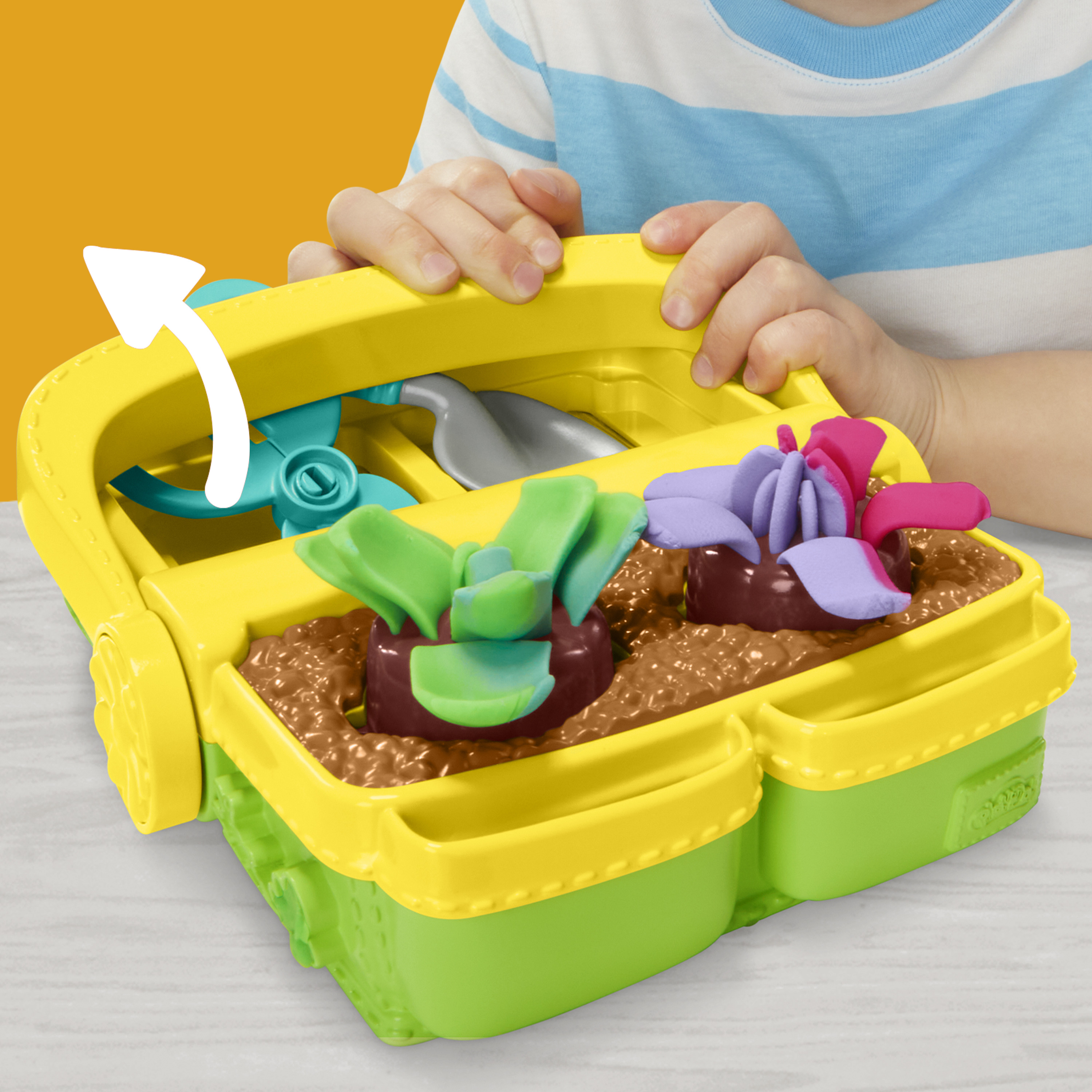 Масса для лепки Hasbro Набор Play-Doh Цветы - фото 4